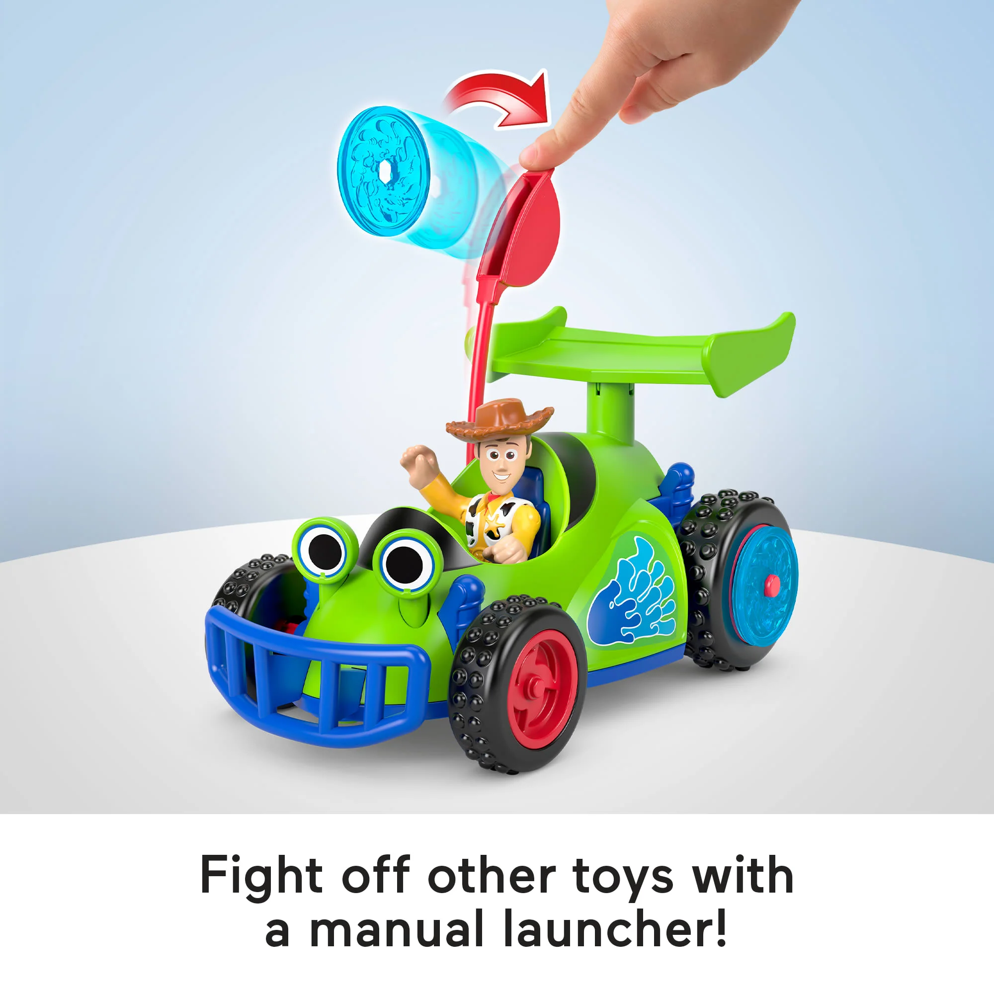 Imaginext Woody & R.C. Play Set With Projectiles, Inspired By Disney And Pixar Toy Story - Image 4
