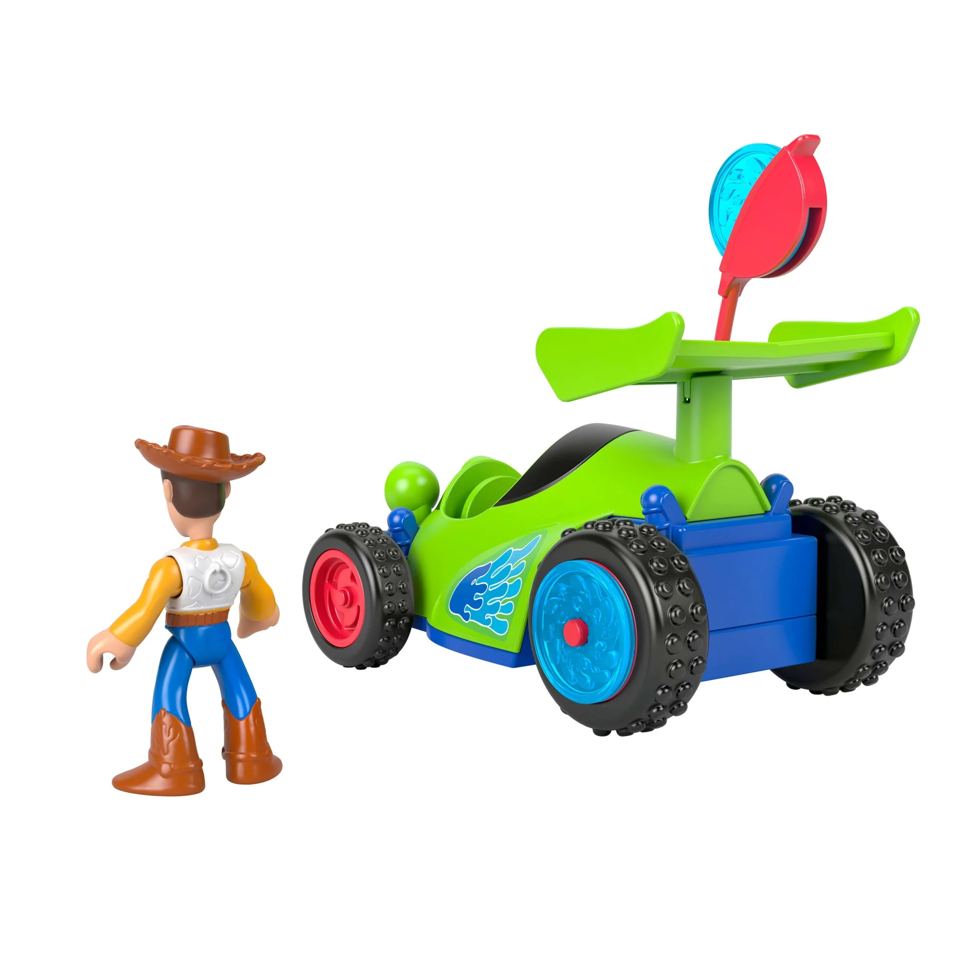 Imaginext Woody & R.C. Play Set With Projectiles, Inspired By Disney And Pixar Toy Story - Image 5