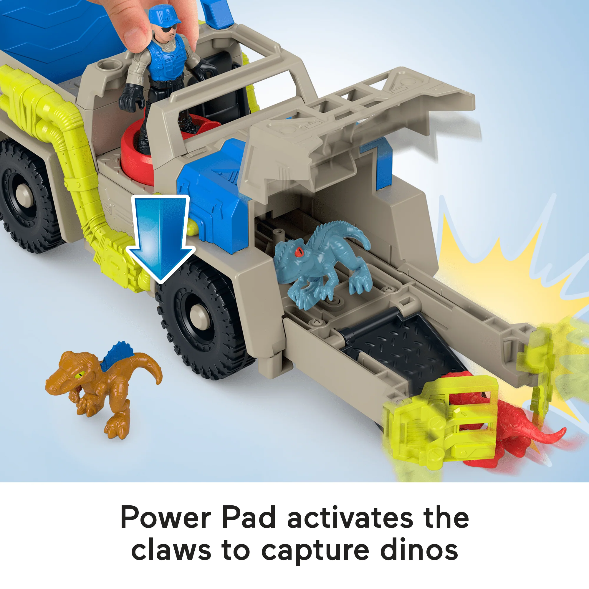 Imaginext Jurassic World Camion de Pistage et de Transport de Dinos - Image 4