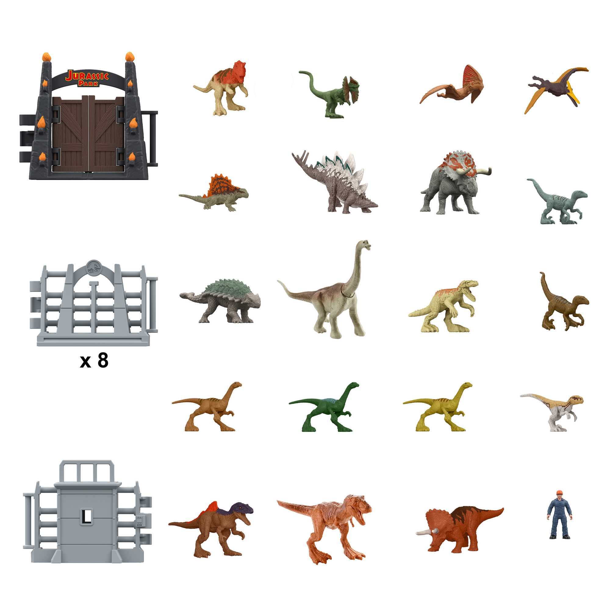 Jurassic World Holiday Advent Calendar With Mini Dinosaur Toys - Image 6