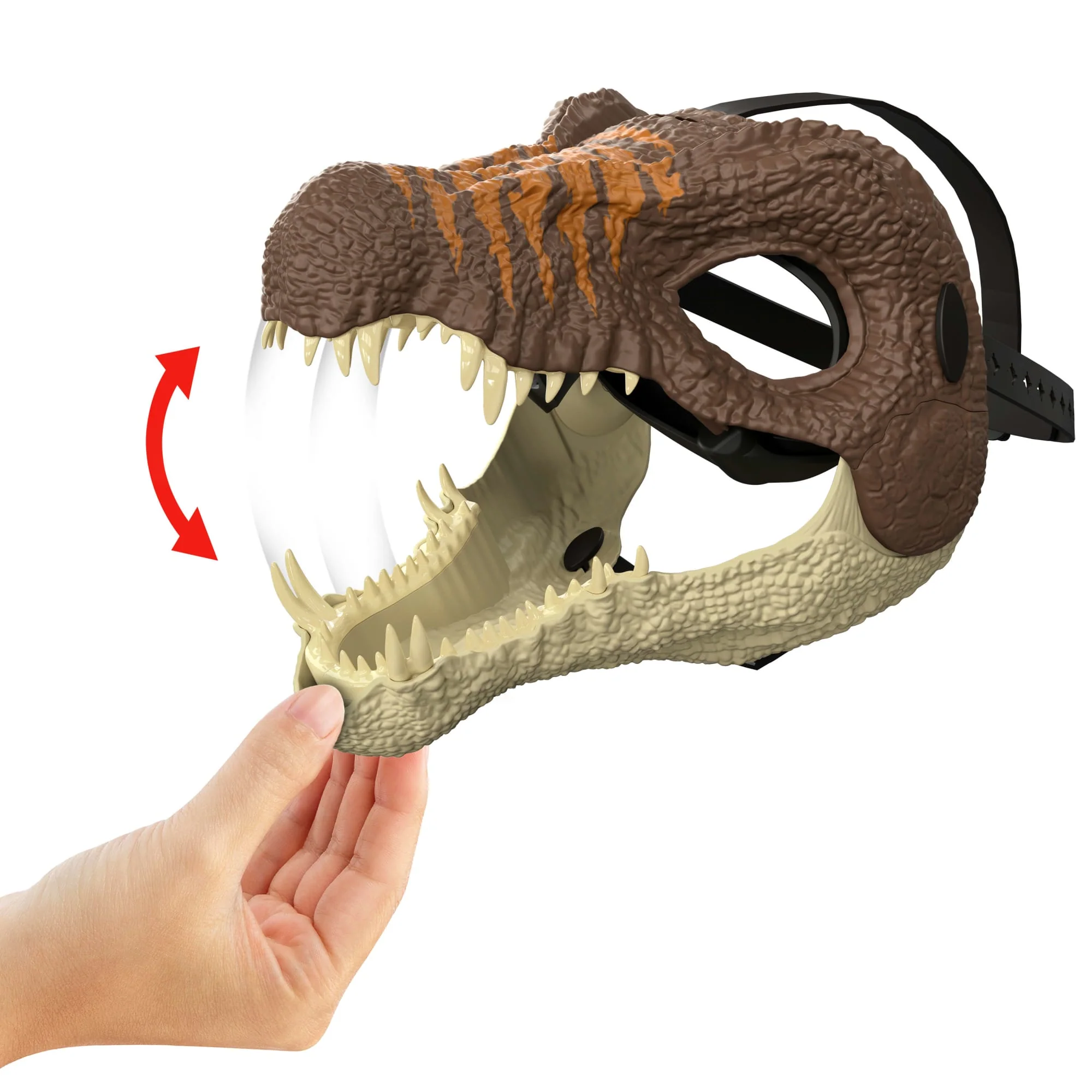 Jurassic World Rebirth Spinosaurus Dinosaur Mask, Role-Play Head Wear, Movie-inspired Costume Gear - Image 3