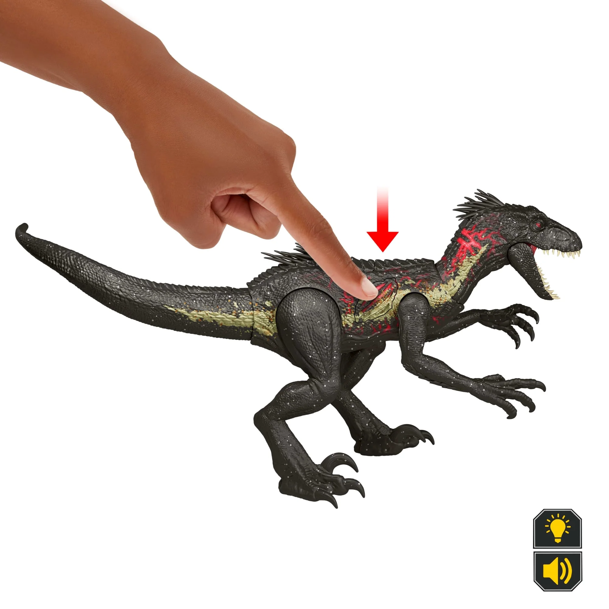 Jurassic World  Blessures Suprêmes  Indoraptor, Lumières et Sons - Image 4