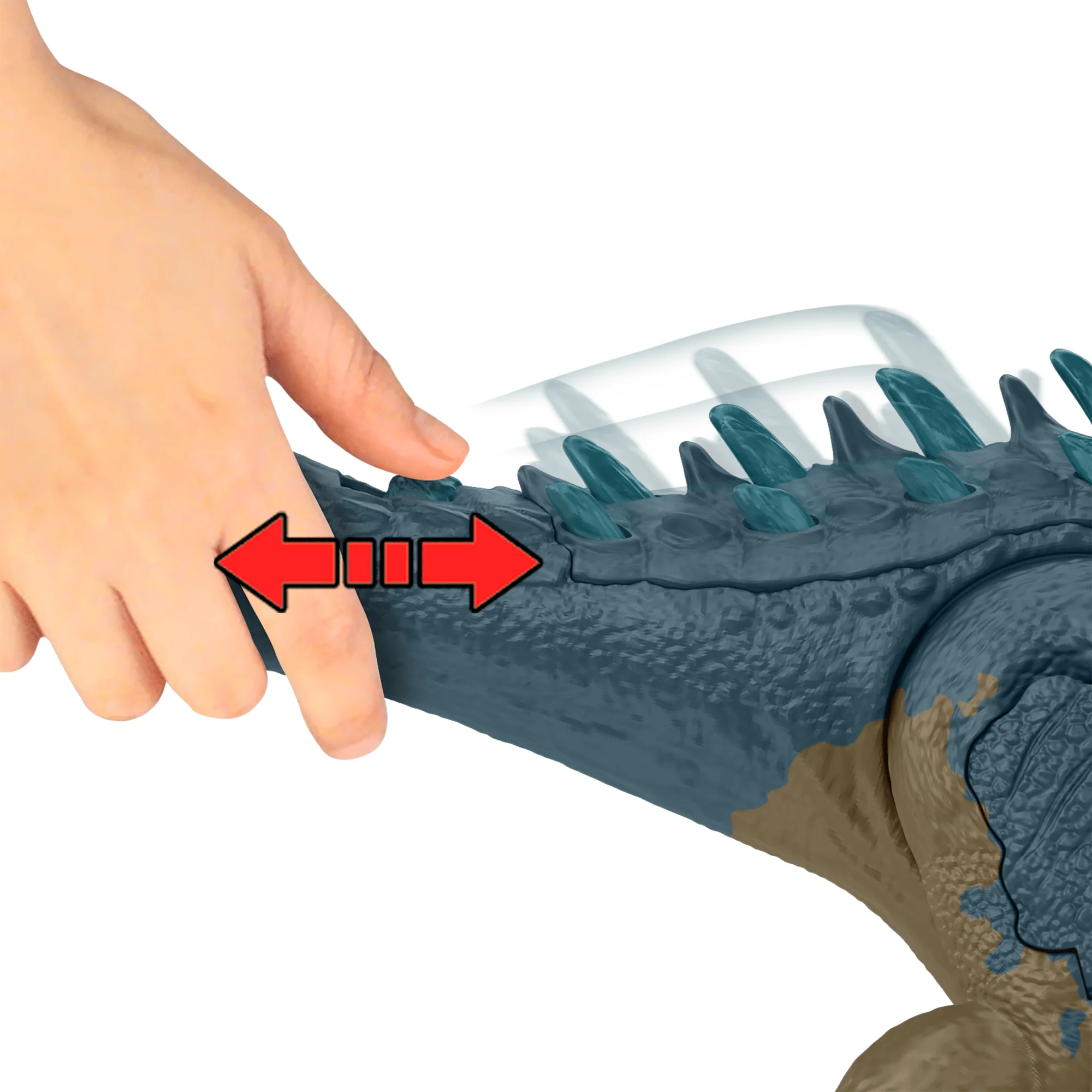 Jurassic World-Carnage Sans Pitié-Allosaurus Avec Attaque et Sons - Image 6