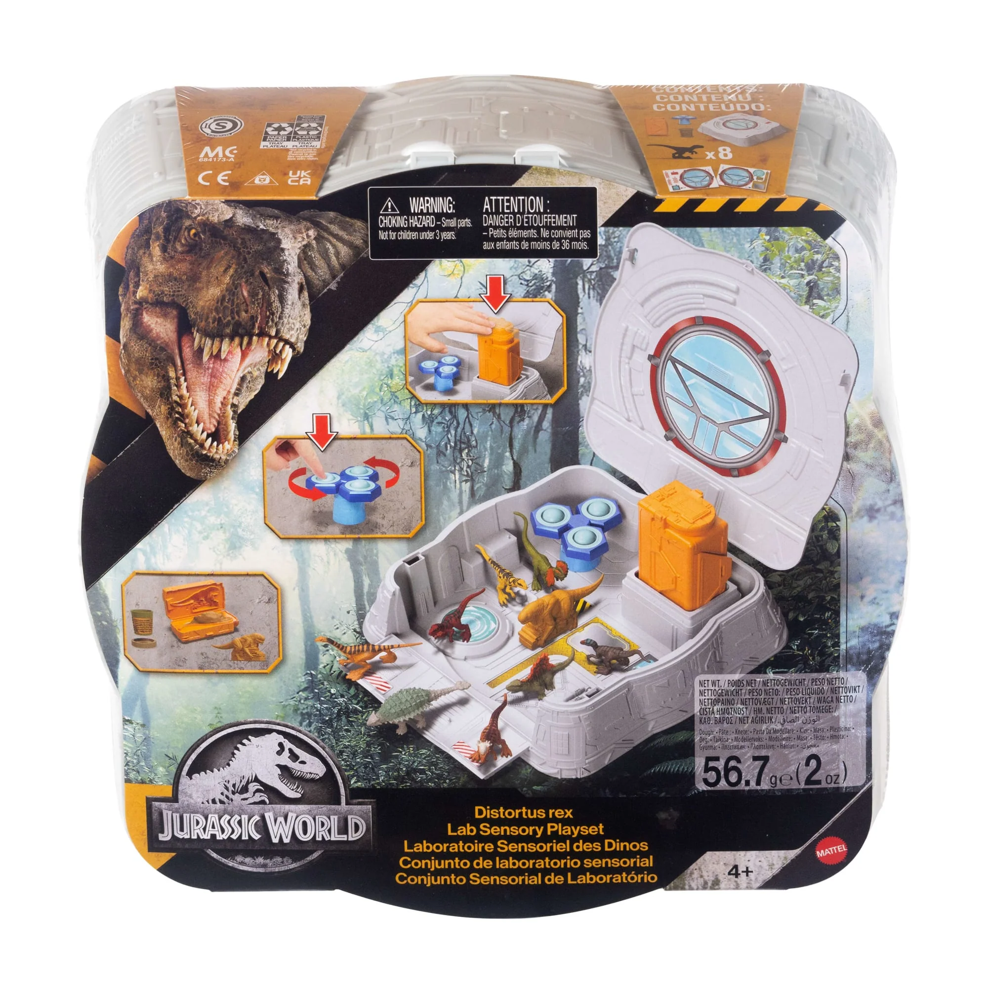 Coffret de Jeu Laboratoire Sensoriel Distortus Rex Avec 8 Mini-Figurines Dans Un Coffret - Image 6