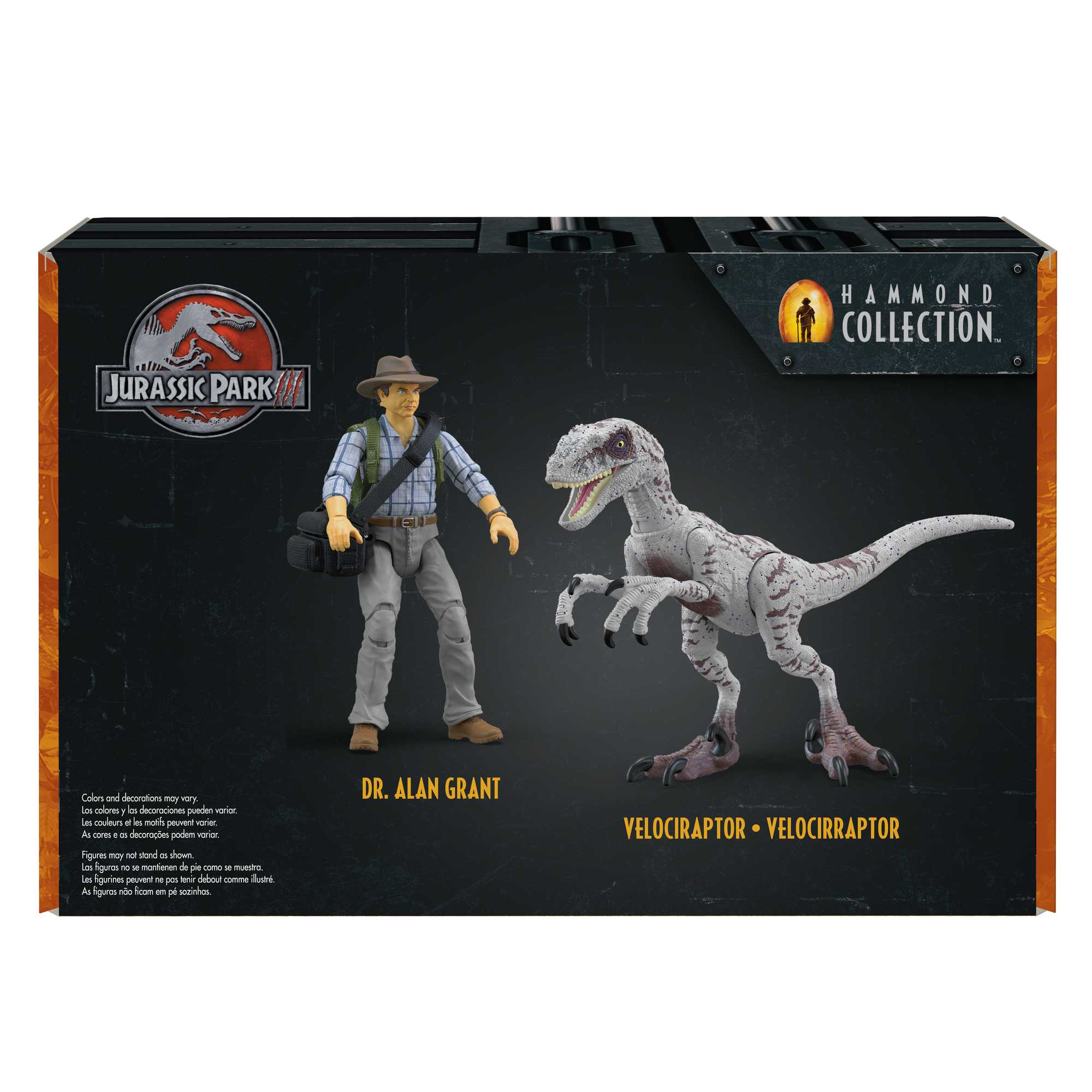 Jurassic World Collection Hammond Dr Grant et Vélociraptor - Image 6