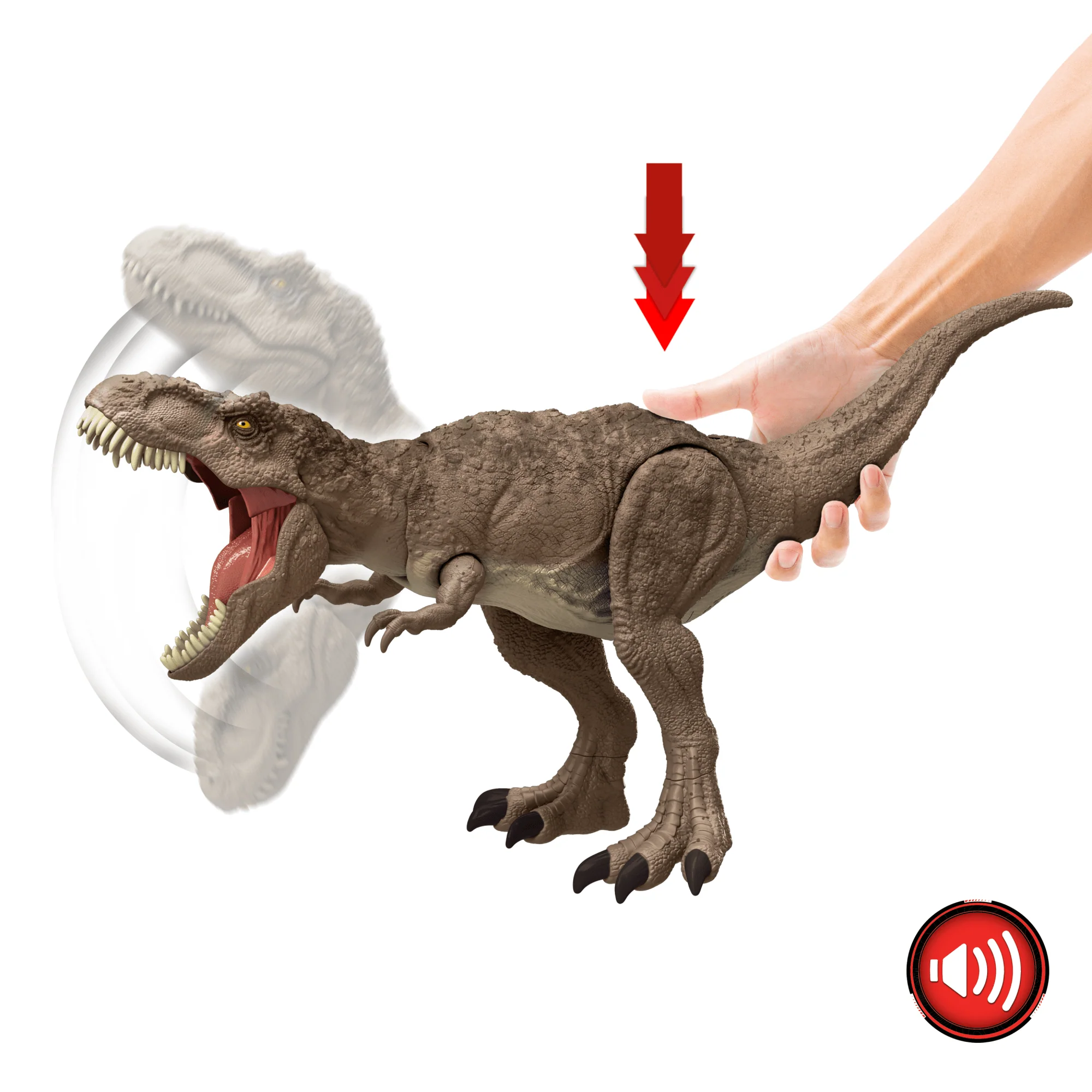 Jurassic World Dinosaurio de Juguete Ataque Total T. Rex - Image 3