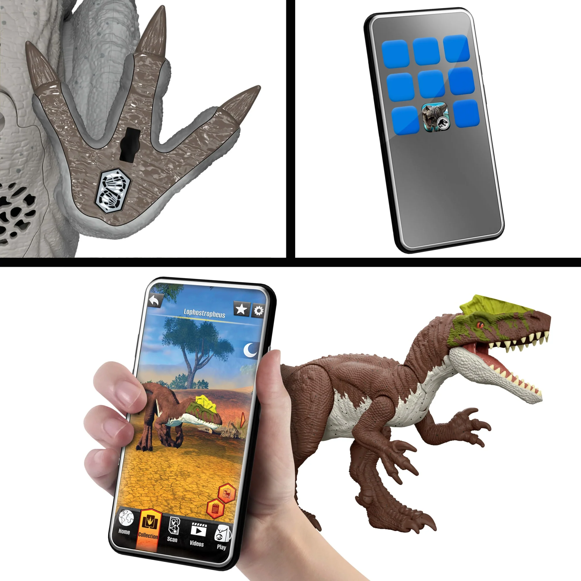Jurassic World Dinosaurio de Juguete Rebirth Rastreadores Gigantes Chilantaisaurus - Image 5