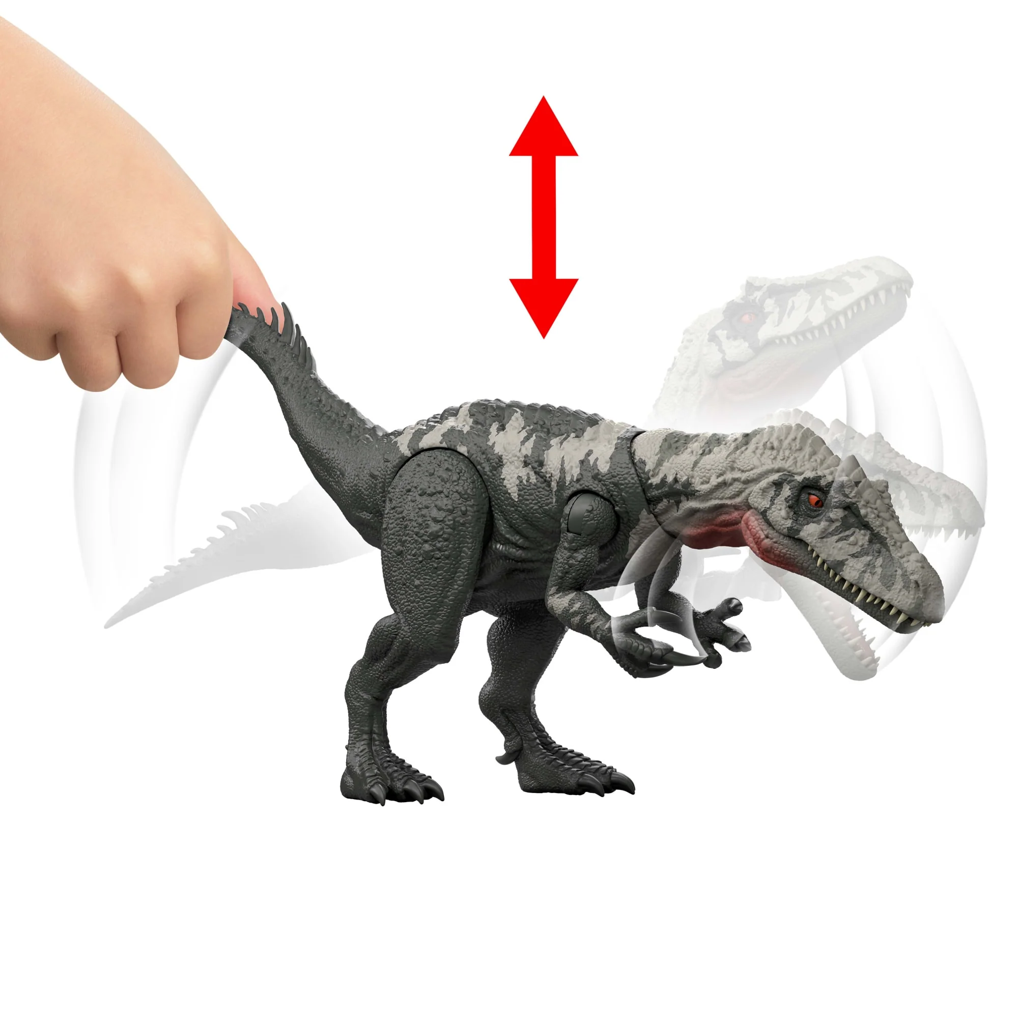 Jurassic World Dinosaurio de Juguete Rebirth Rastreadores Gigantes - Image 4
