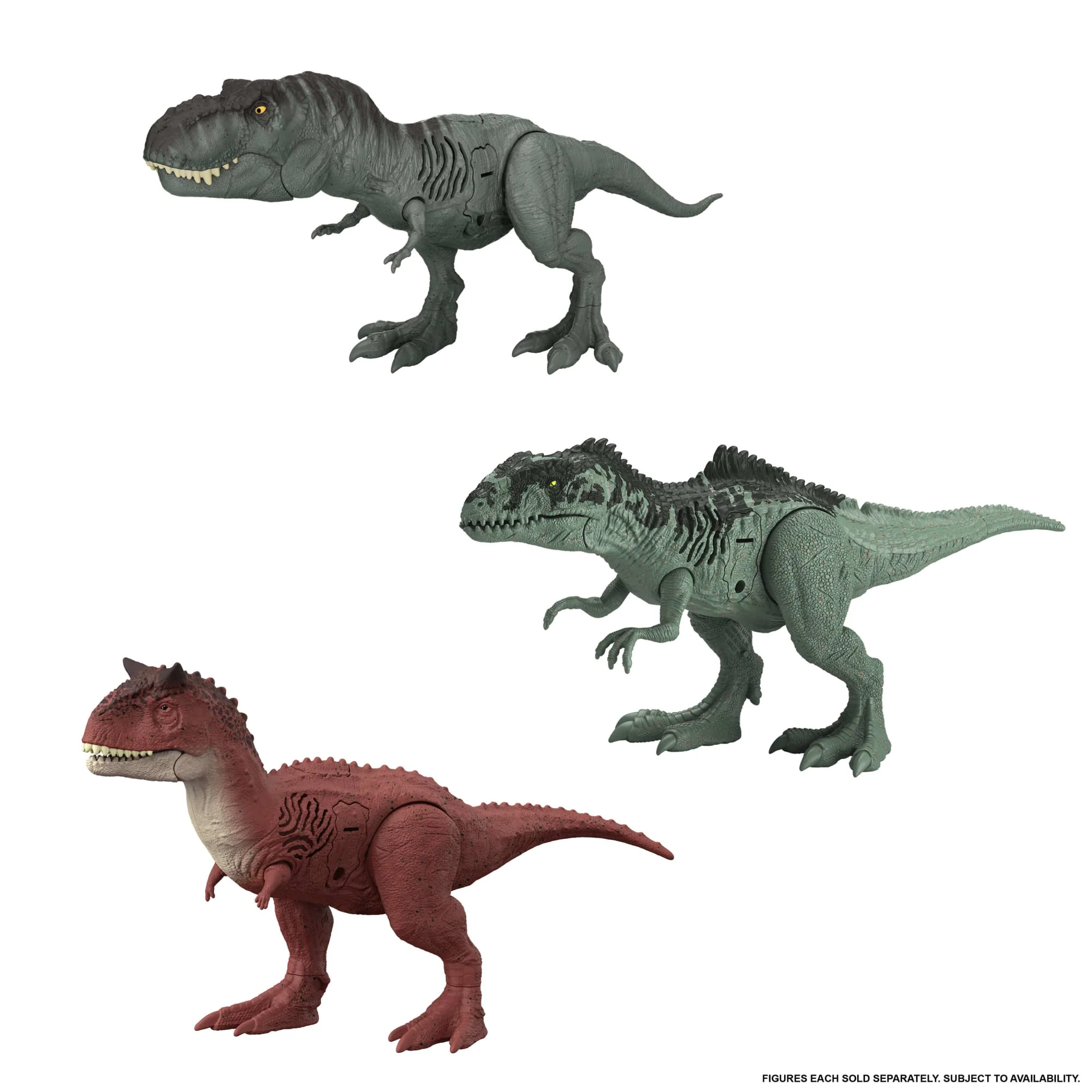 Jurassic World Dinossauro de Brinquedo Rebirth de 12" com som