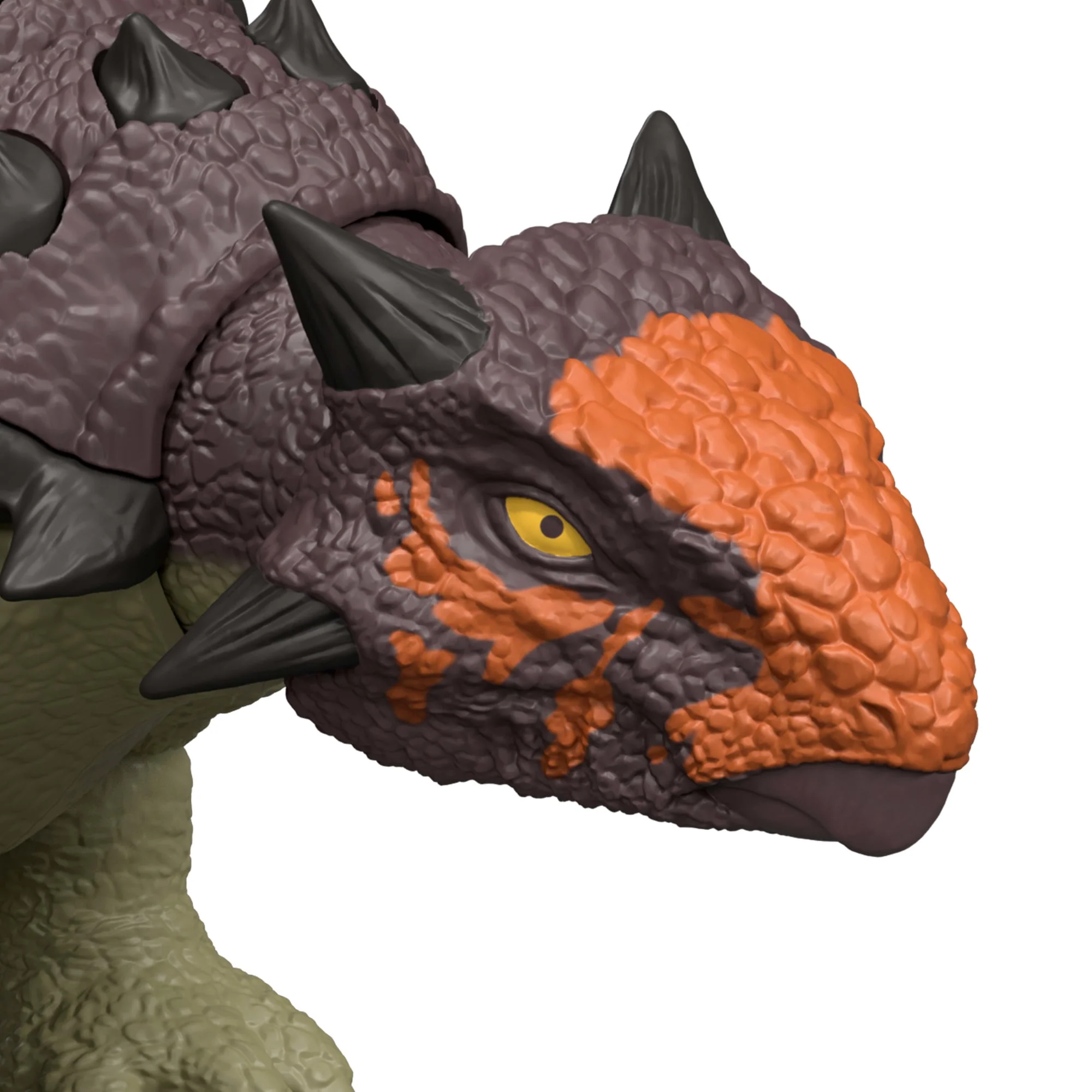 Jurassic World Dinossauro de Brinquedo Rebirth Rugido Selvagem Euoplocephalus - Image 6