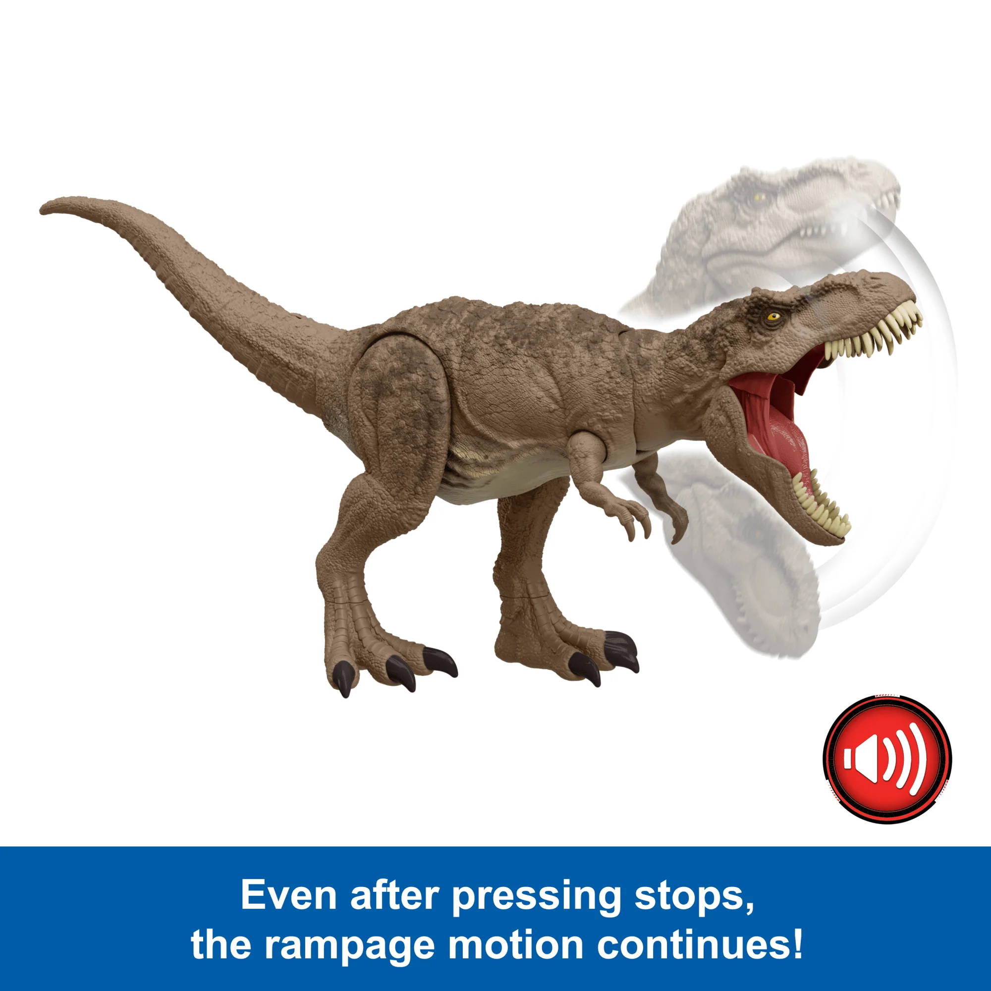 Jurassic World All-Out Attack Tyrannosaurus Rex Dinosaur Action Figure Toy - Image 5