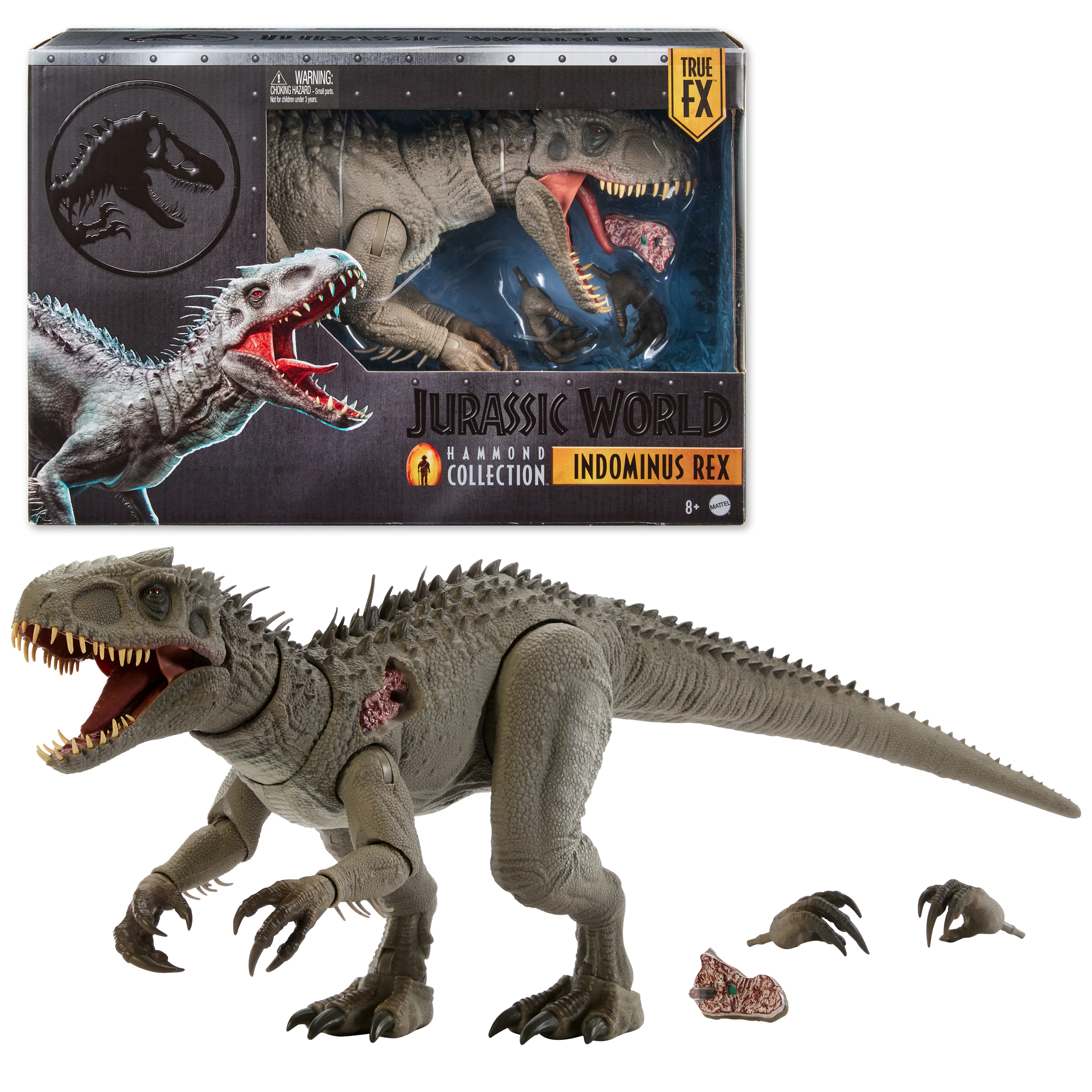 Jurassic World Hammond Collection Indominus Rex Deluxe Articulated Action Figure Large Size- Coming Soon