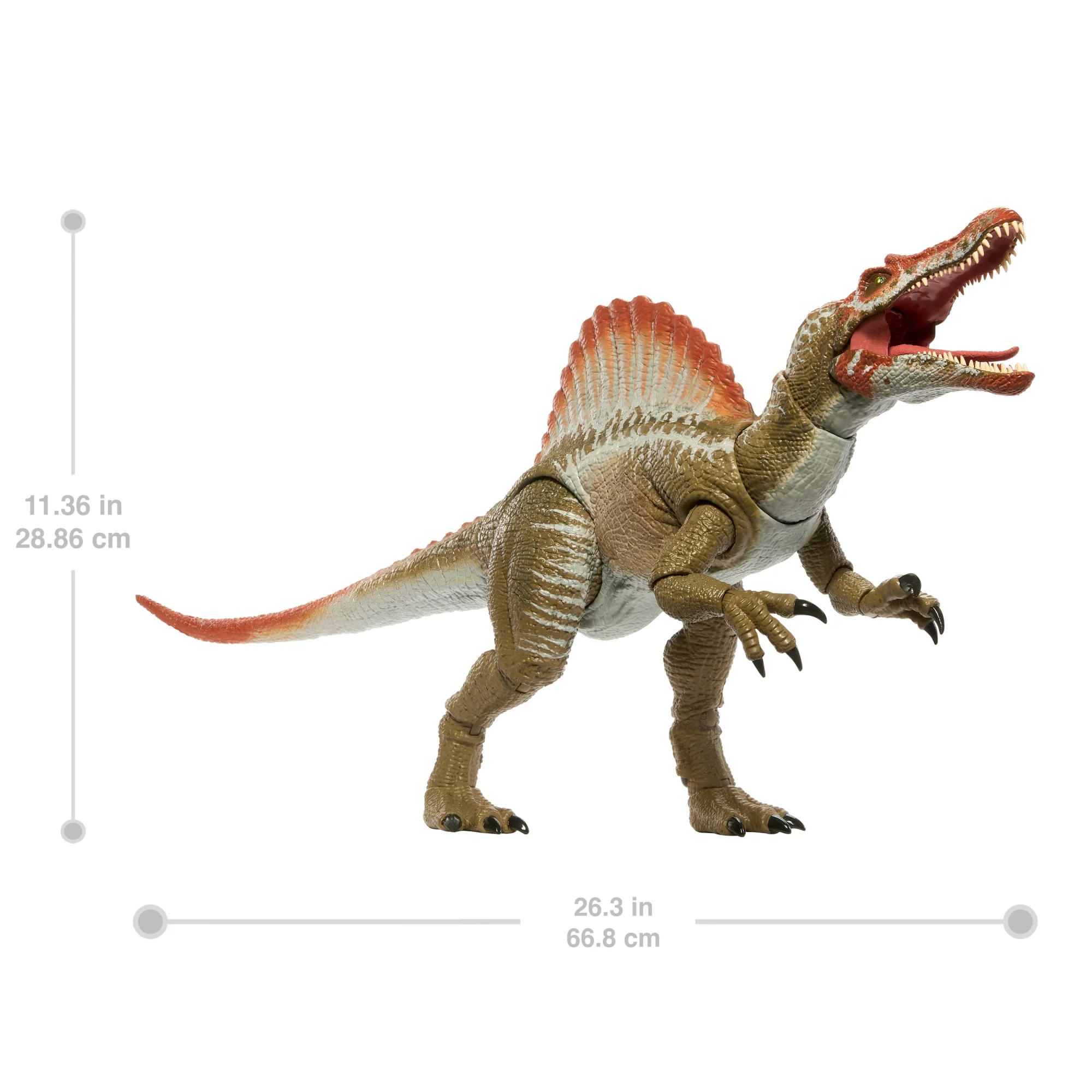 Jurassic World Hammond Collection Jurassic Park 3 Spinosaurus Action Figure, XL Dinosaur Toy - Image 6