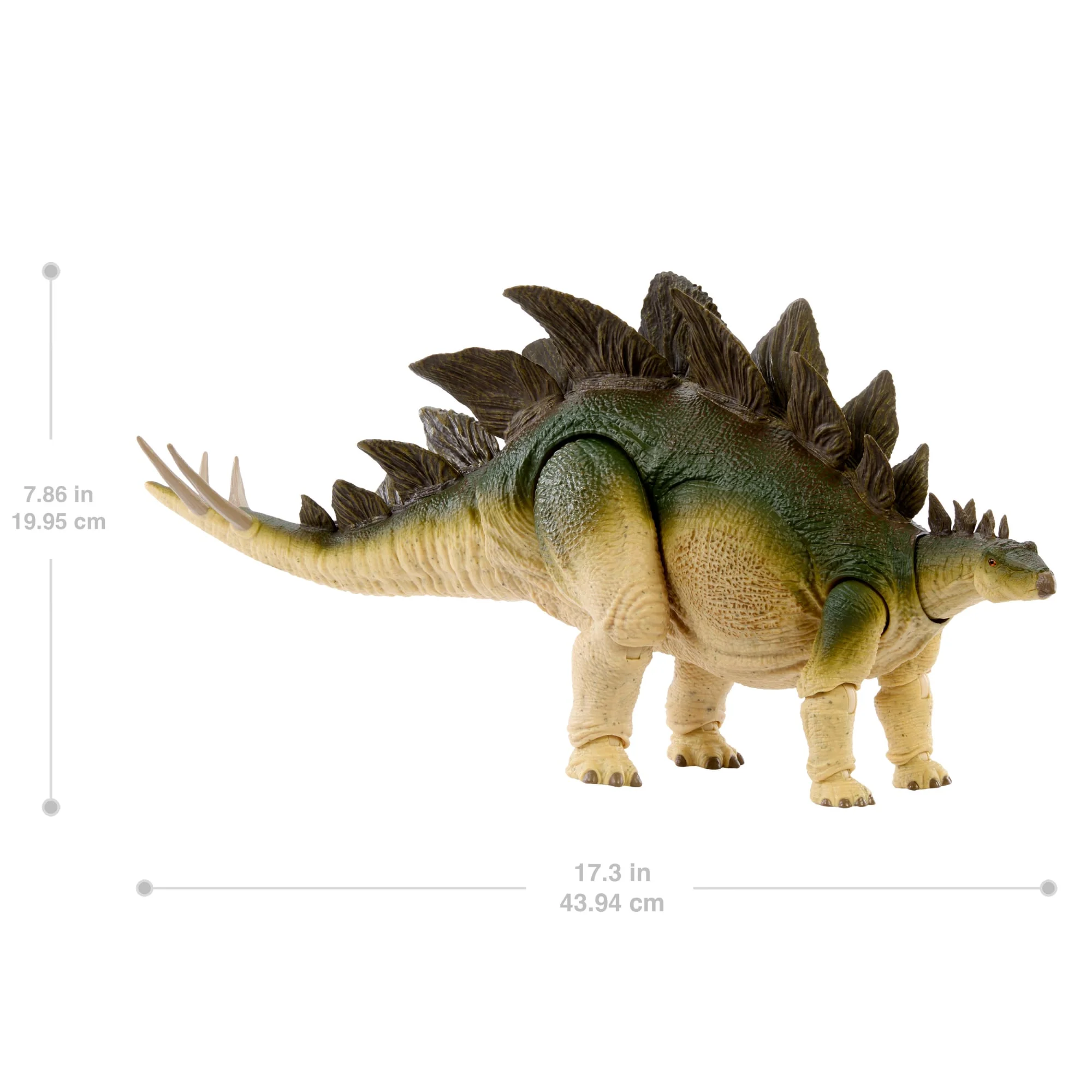 Jurassic World Hammond Collection Lost World Jurassic Park Stegosaurus Action Figure, Large Dinosaur - Image 6