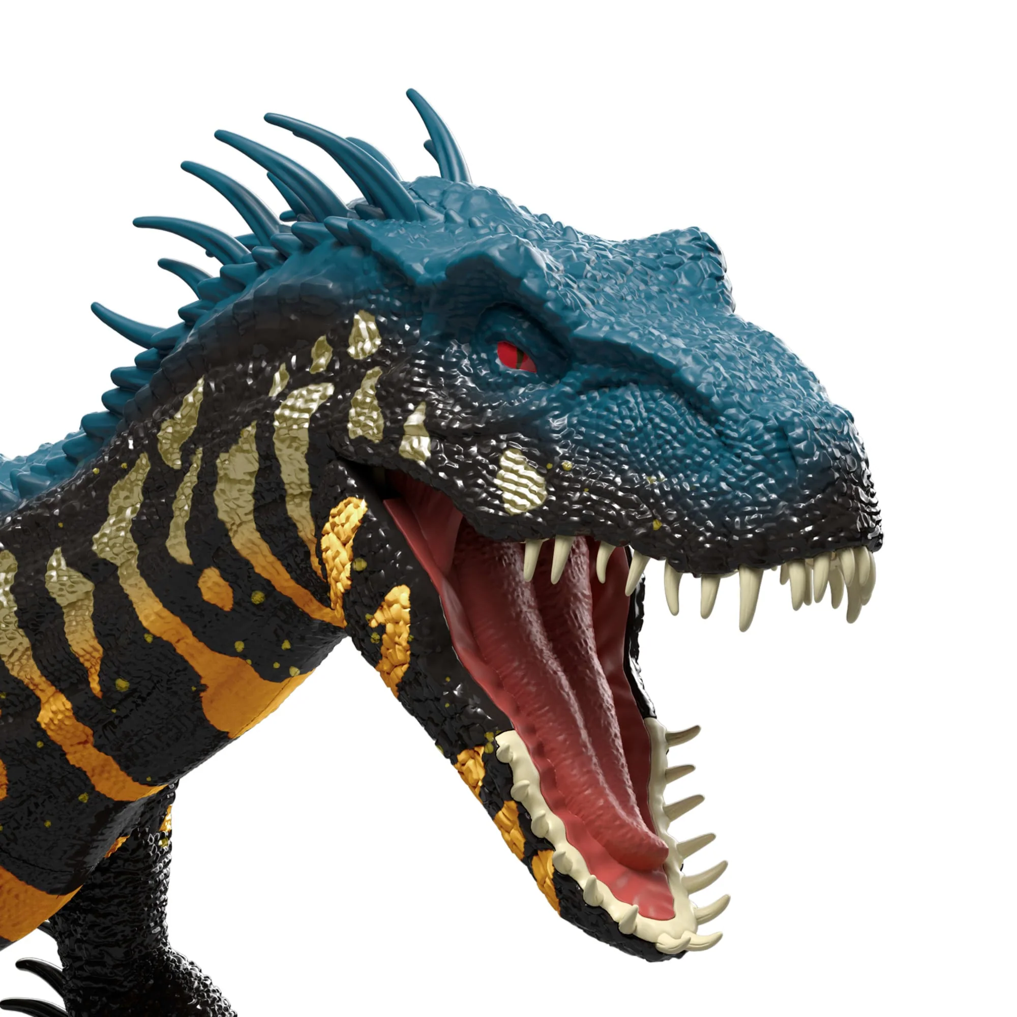 Jurassic World Reimagined Indoraptor Dinosaur Action Figure, Bold Colored Real Feel Carnivore Toy - Image 2