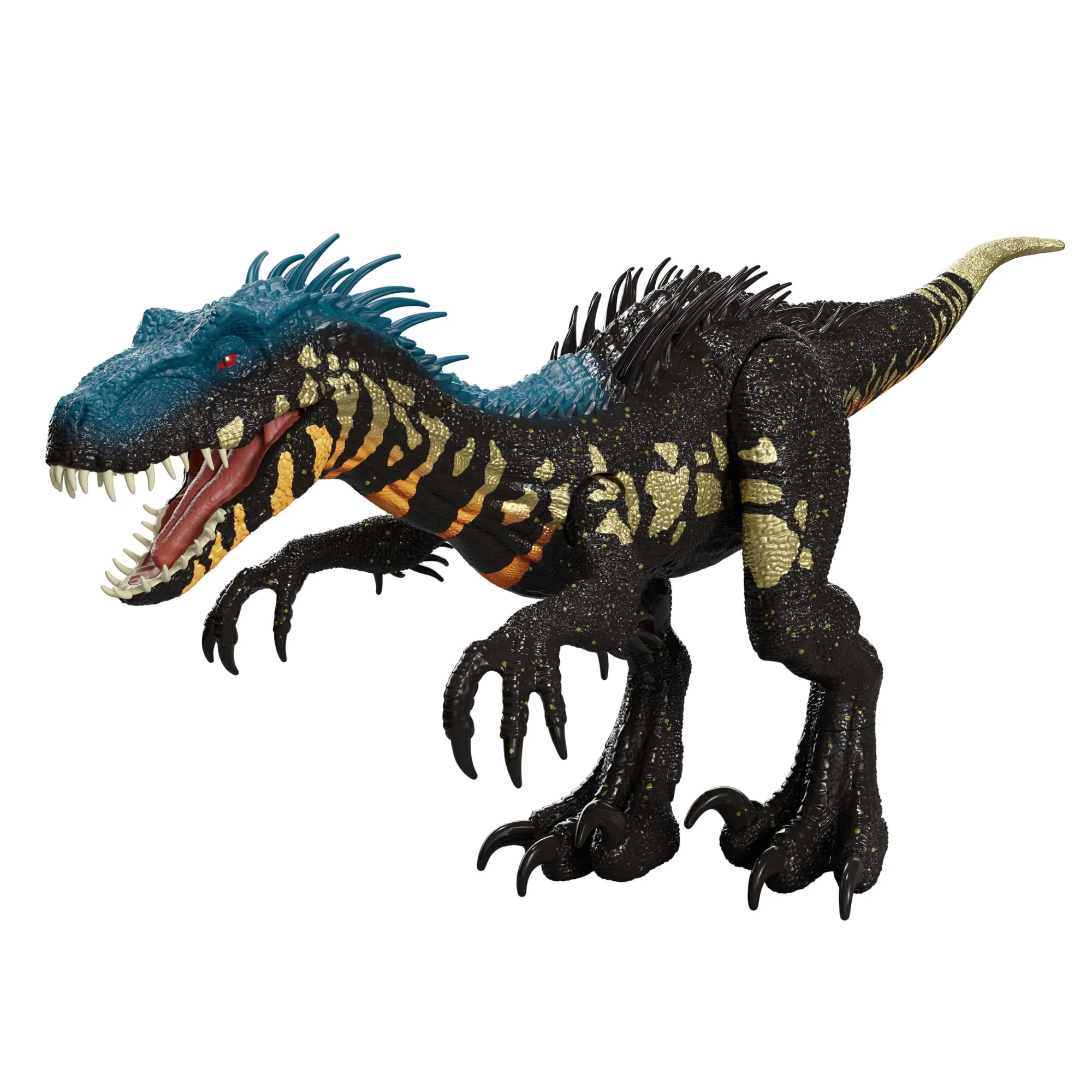 Jurassic World Reimagined Indoraptor Dinosaur Action Figure, Bold Colored Real Feel Carnivore Toy - Image 6