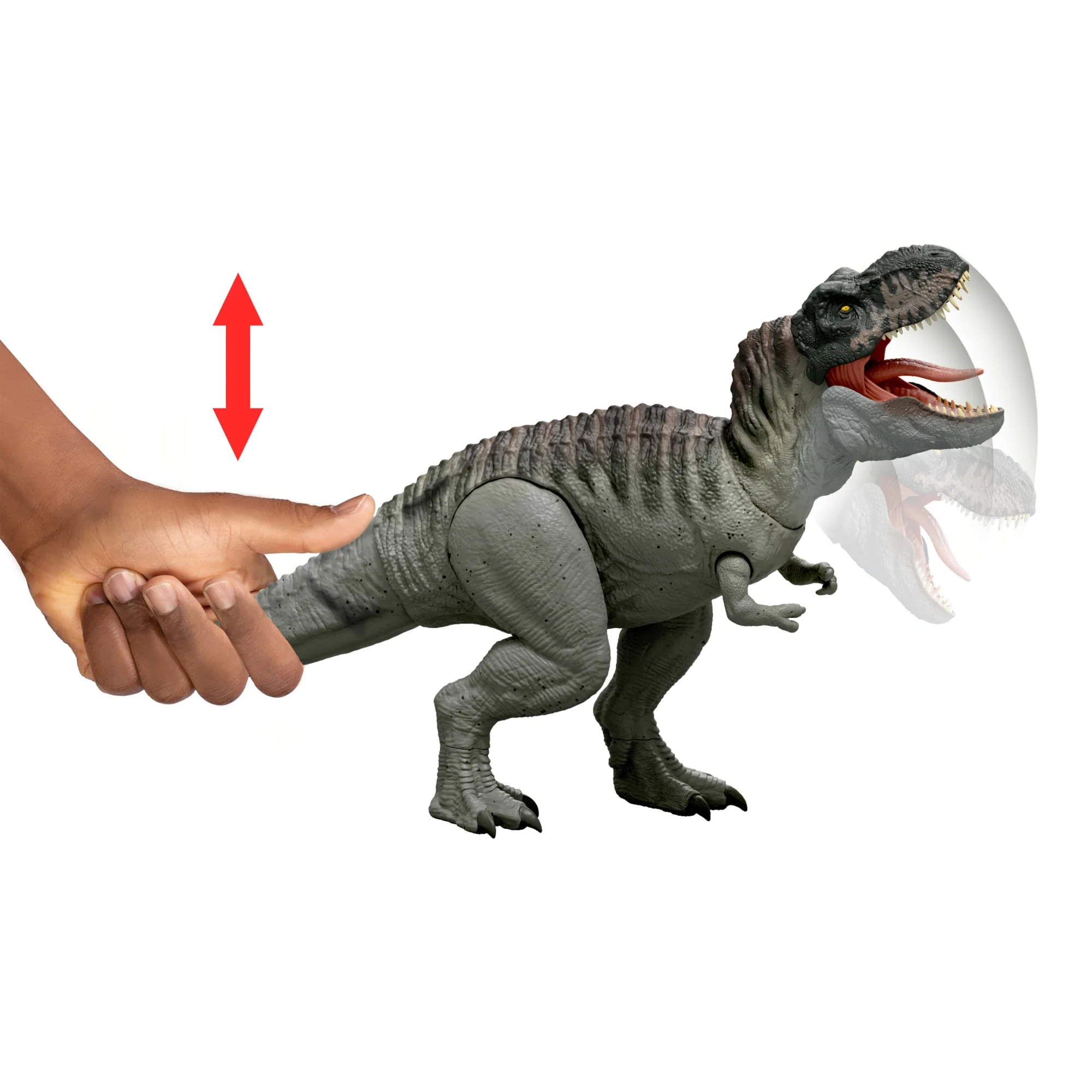 Jurassic World Mâchoire Puissante Figurine Tyrannosaure Rex - Image 3