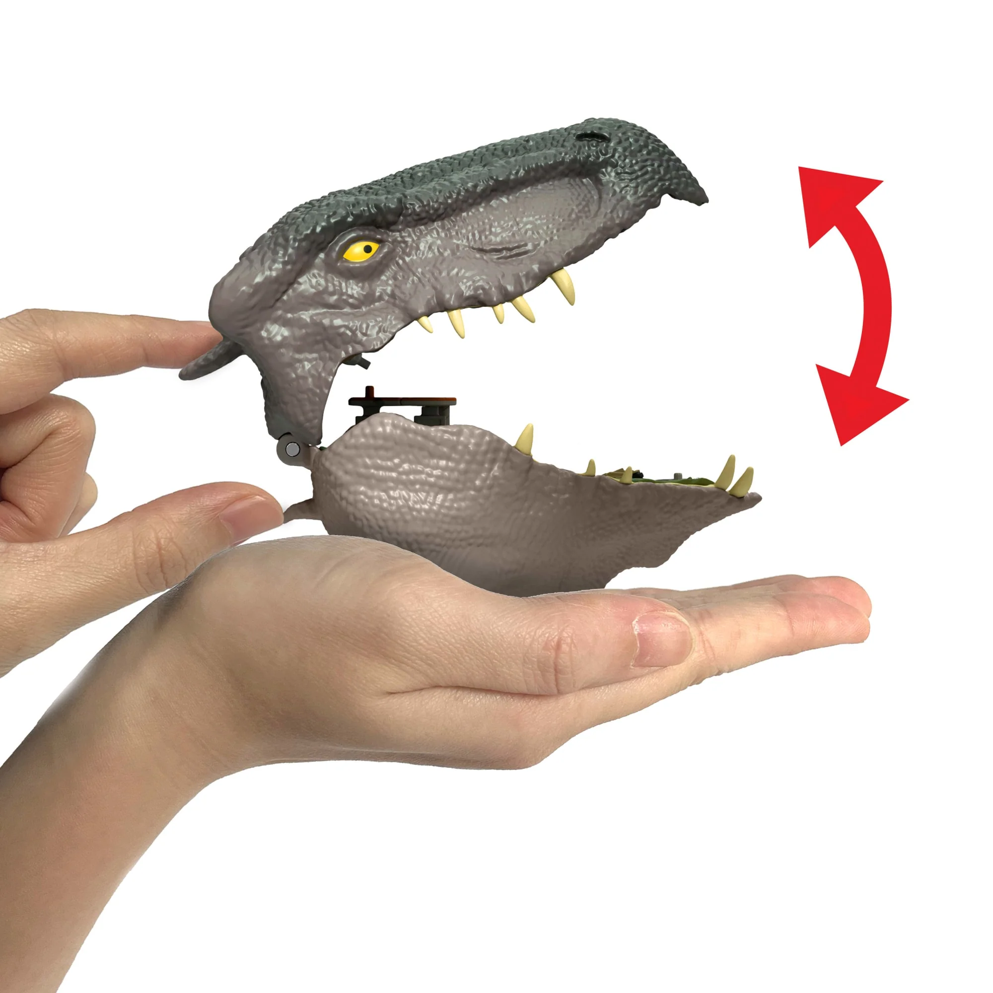 Jurassic World Rebirth Micro Adventure Distortus Rex Playset, interactive Features & 6 Figures - Image 4