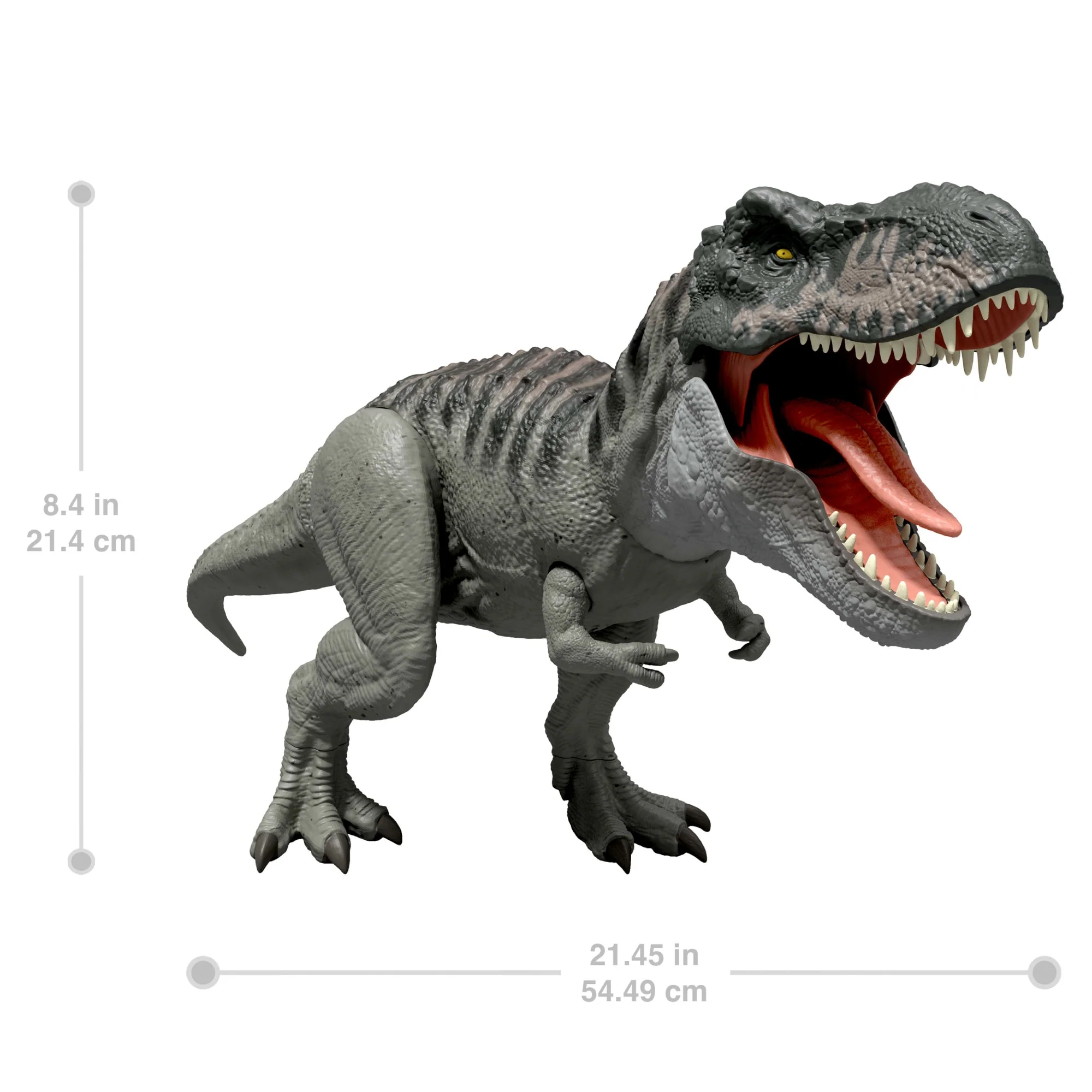 Jurassic World Rebirth Power Devour Tyrannosaurus Rex Dinosaur Figure, Constant Chomp Lights & Sound - Image 6