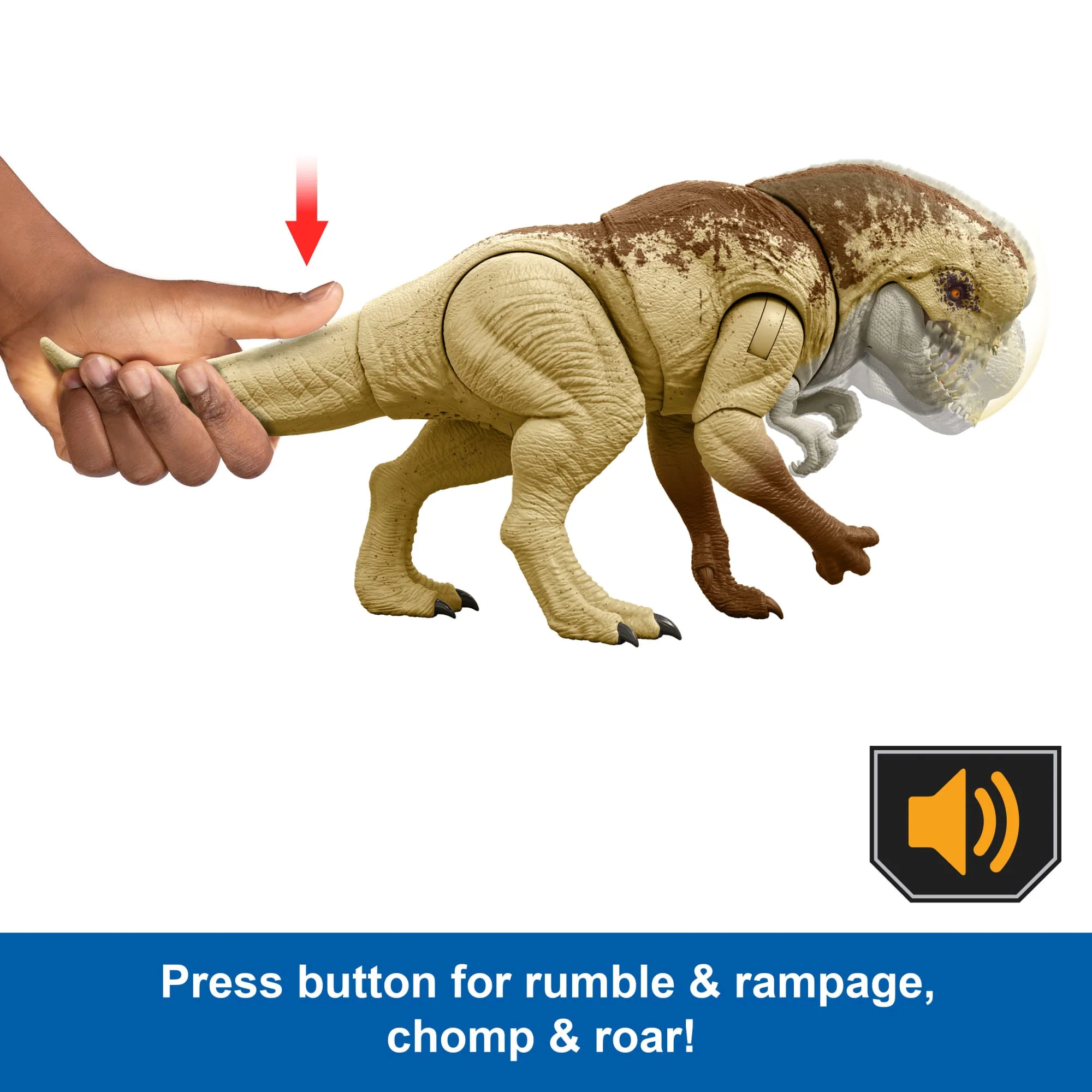 Jurassic World Rebirth Distortus Rex Action Figure - Image 4