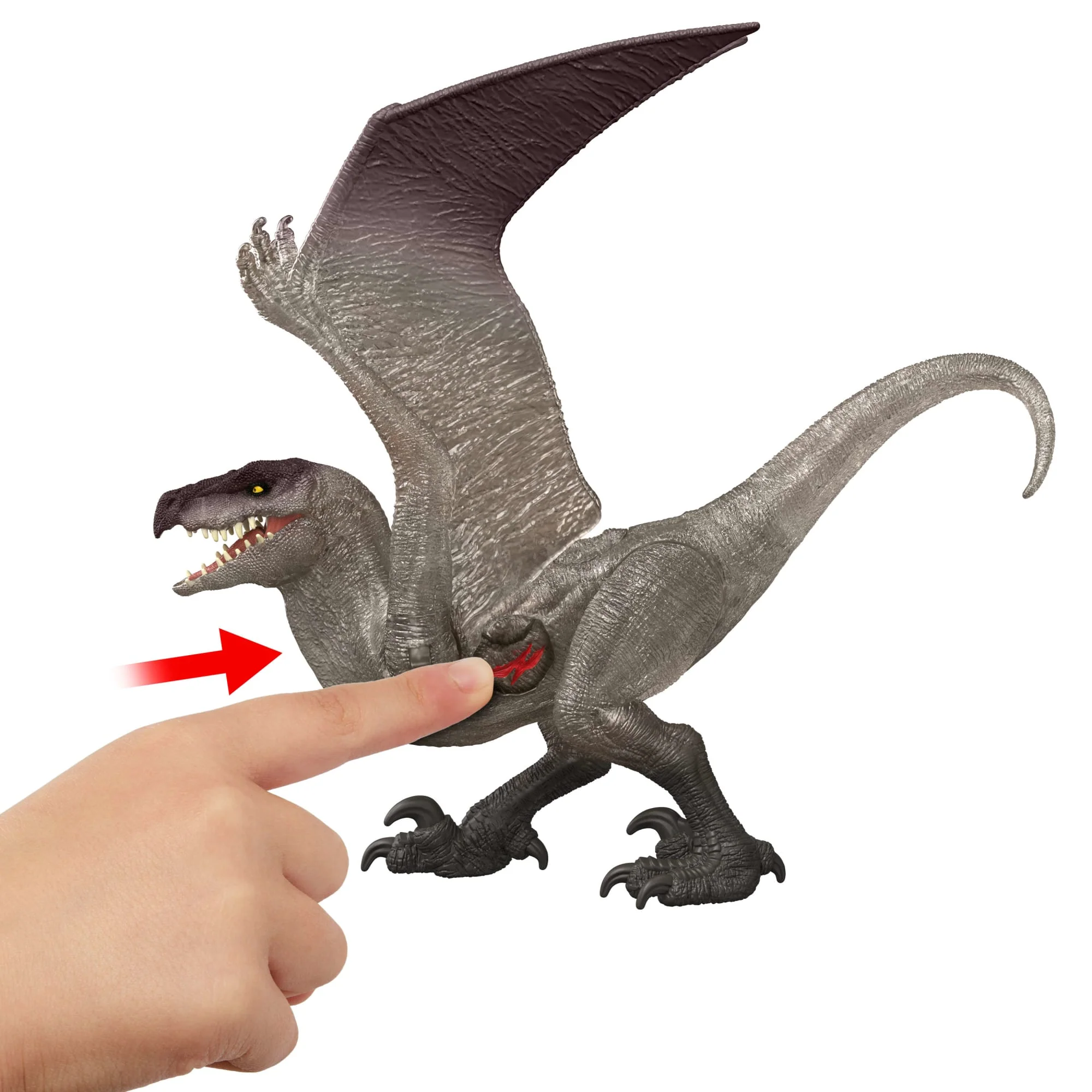 Jurassic World Rebirth Mutadon Destruction Pack, 2 Dinosaur Toys, Damage & Wing Flap Features - Image 5