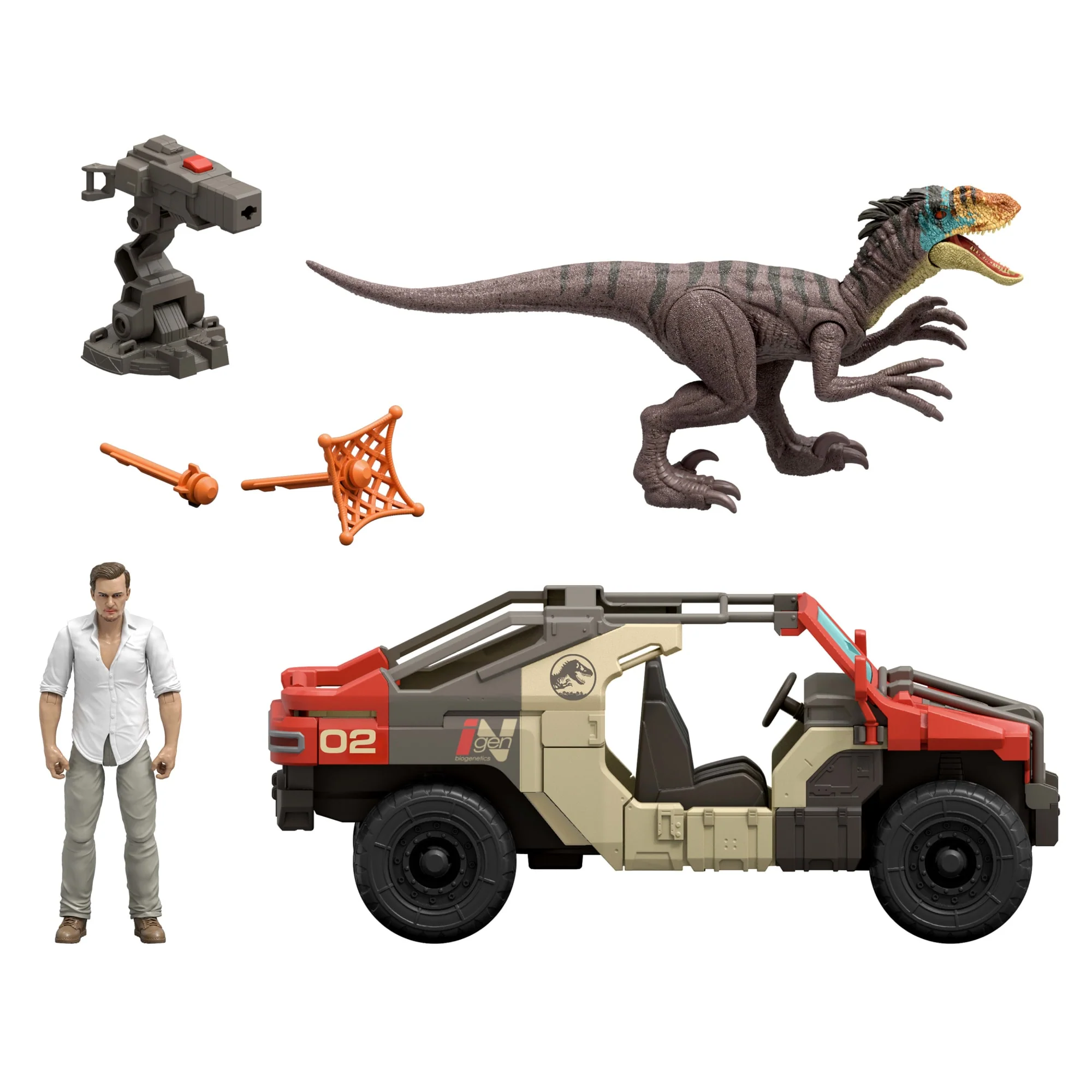 Jurassic World: Renaissance-Coffret Véhicule Combat - Image 2