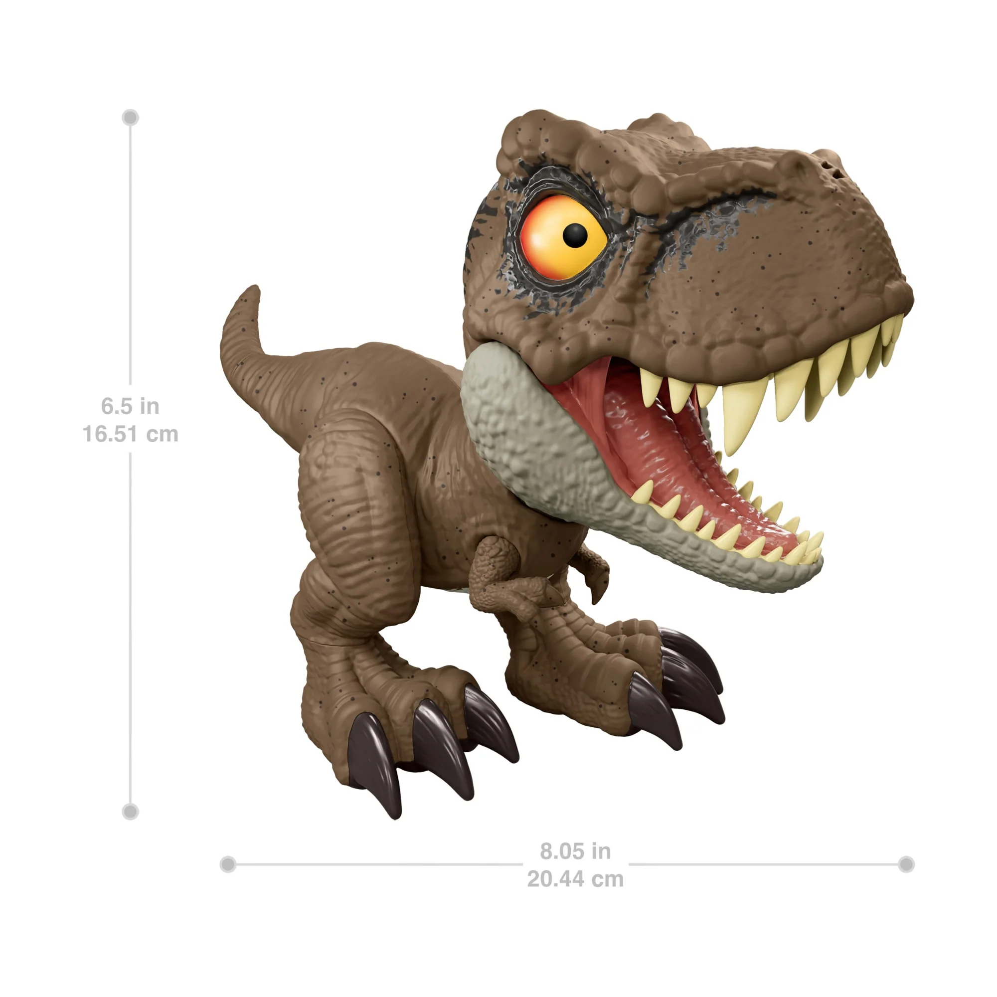 Jurassic World Roar Command Tyrannosaurus Rex Dinosaur Figure Toy, Records, Plays & Roars, T. Rex - Image 2
