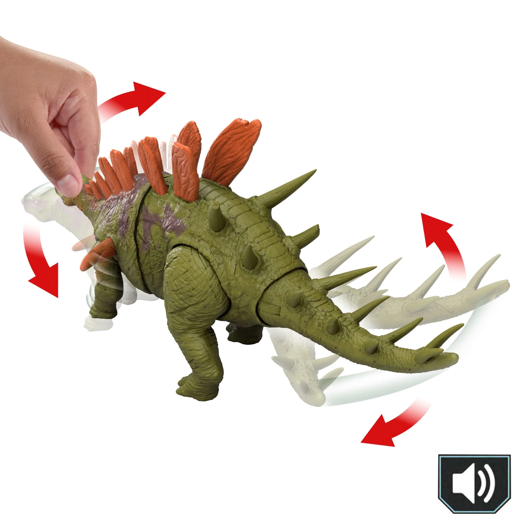 Jurassic World  Rugissement Féroce  Dinosaures Avec Sons et Attaque - Image 5