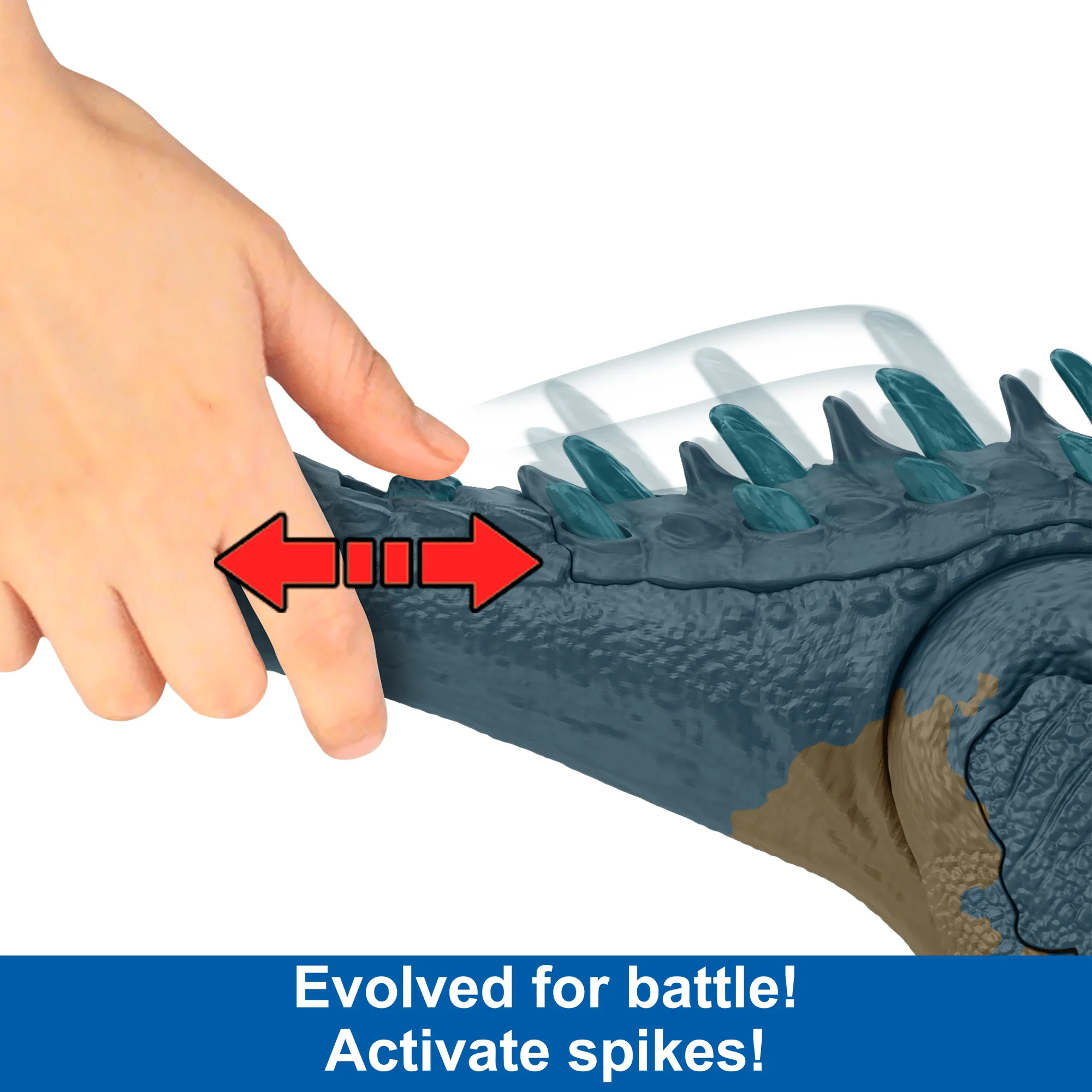 Jurassic World Ruthless Rampagin Allosaurus Dinosaur Toy With Attack Move & Roar Sound - Image 6