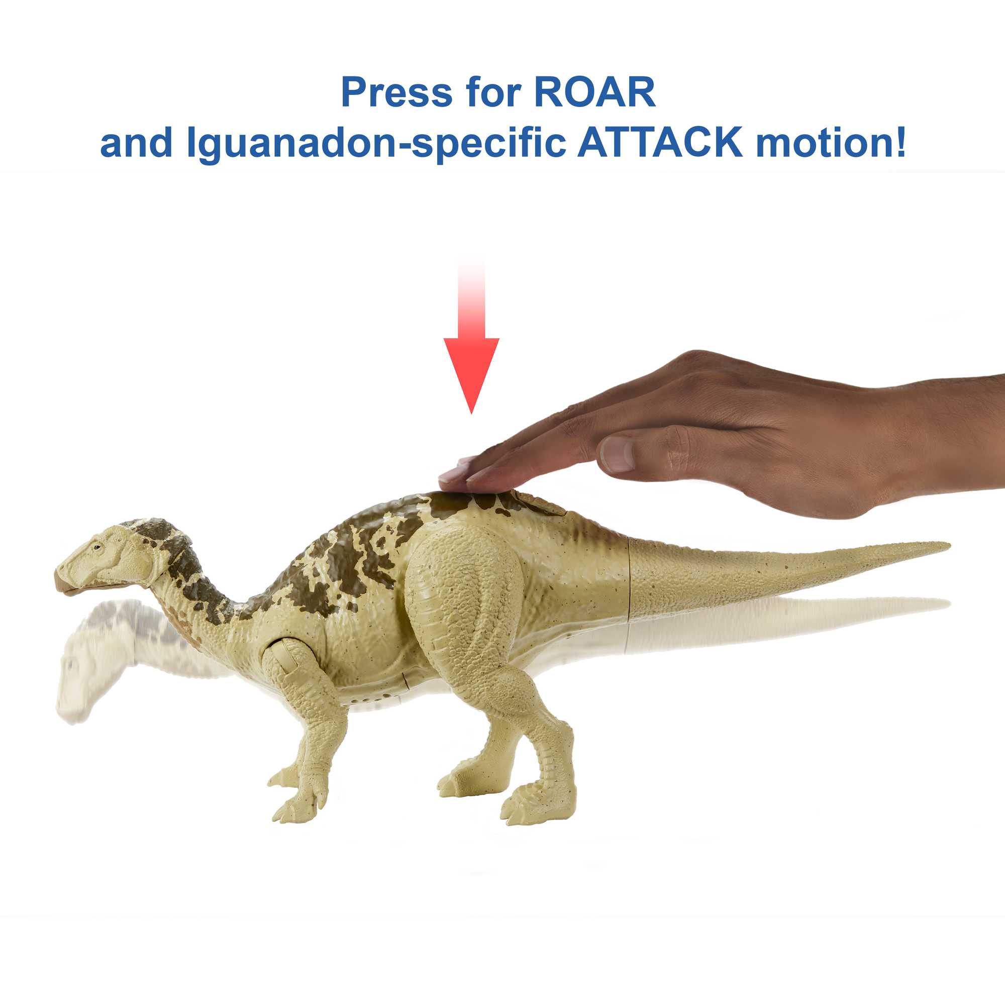 Jurassic World 2 Dinosaurs Roarin Strikers Iguanadon & Skorpiovenator - Image 3