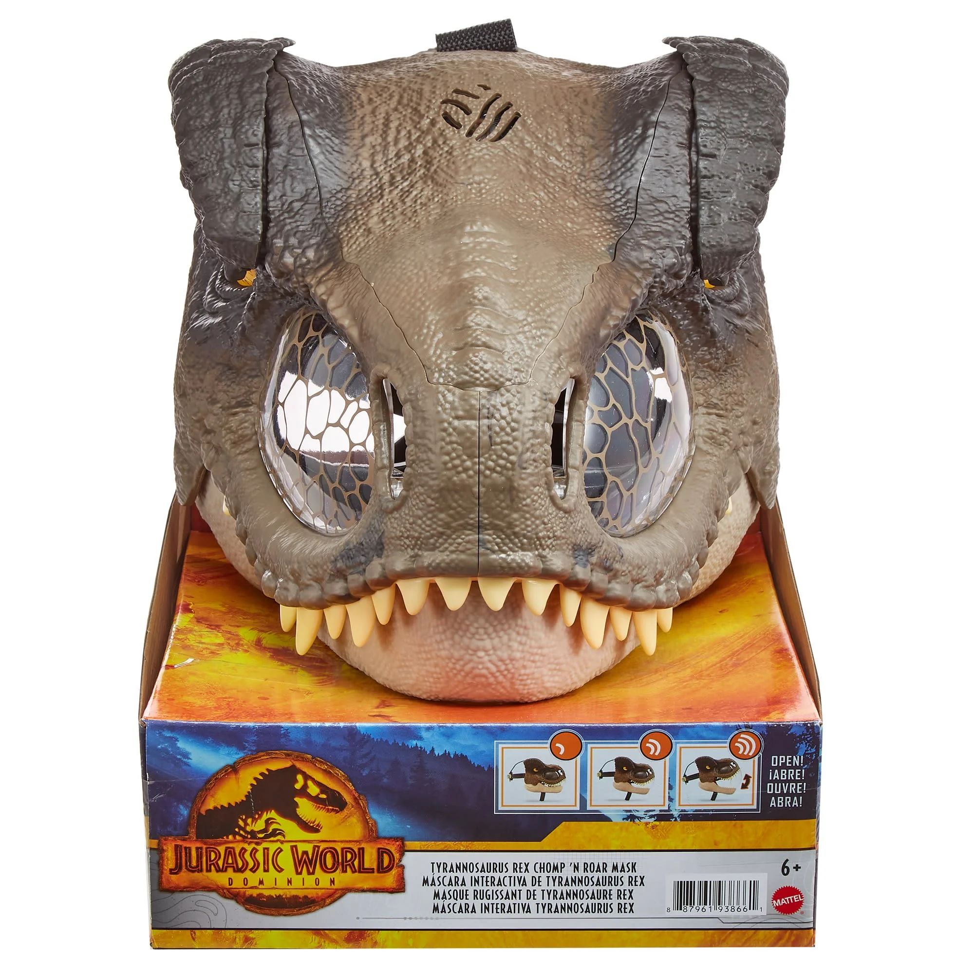 Jurassic World Tyrannosaurus Rex Chomp 'n Roar Mask - Image 6