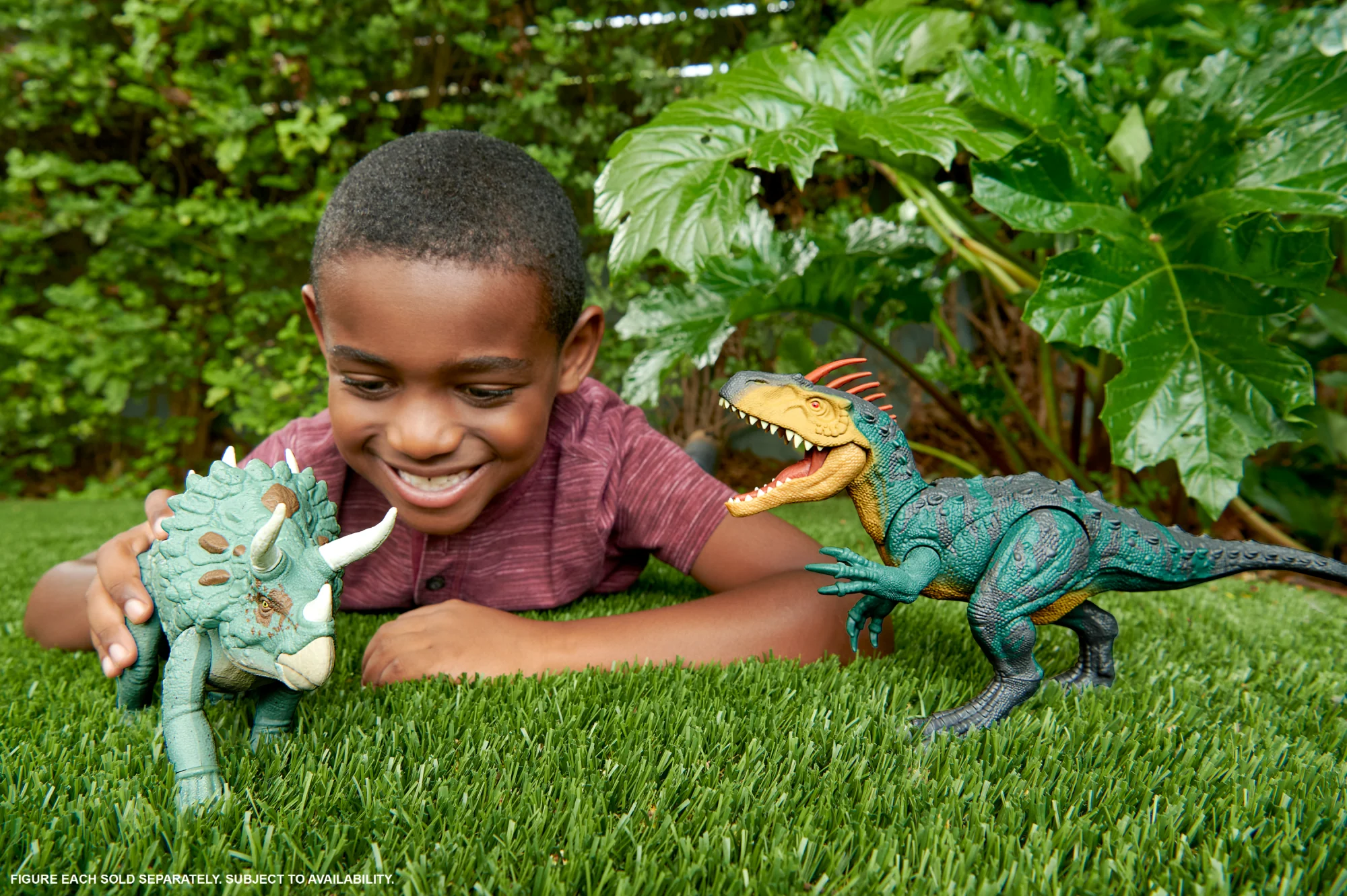Jurassic World  Méga Action  Tricératops, Espèce de Grande Taille - Image 2