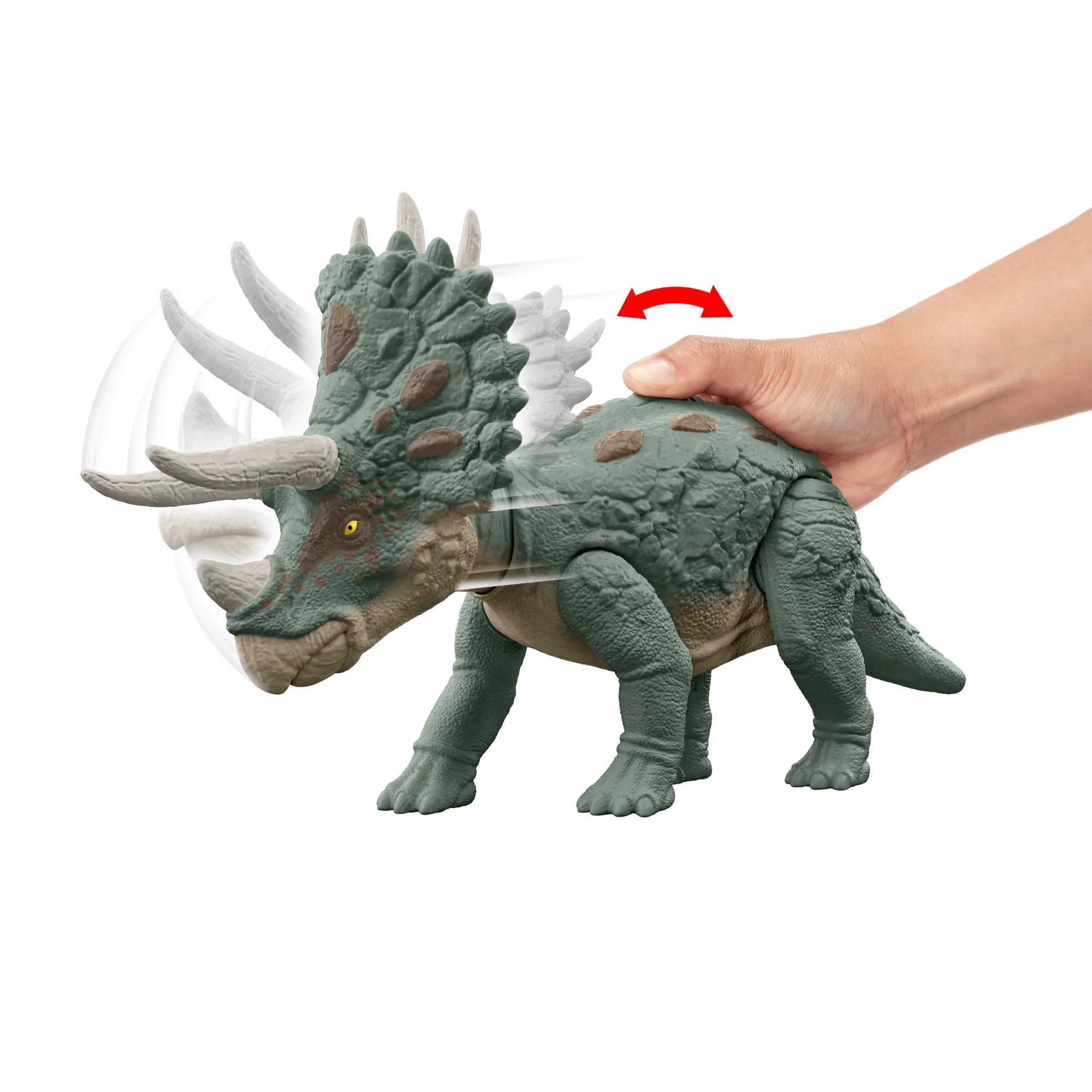 Jurassic World  Méga Action  Tricératops, Espèce de Grande Taille - Image 3