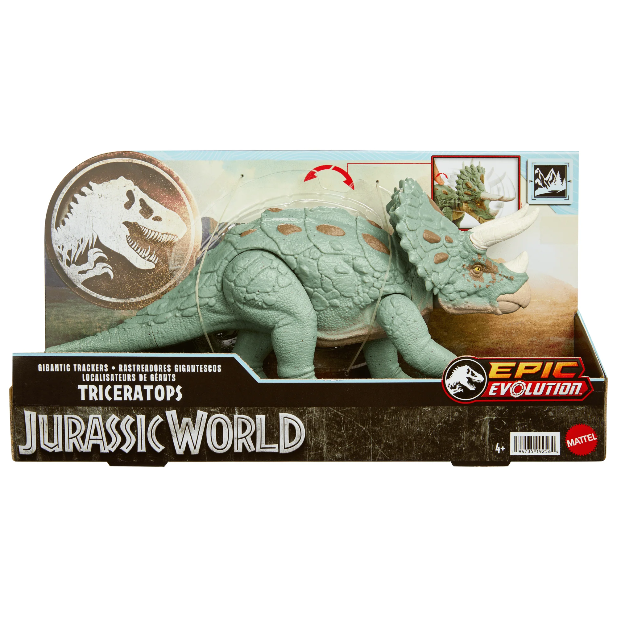 Jurassic World  Méga Action  Tricératops, Espèce de Grande Taille - Image 6