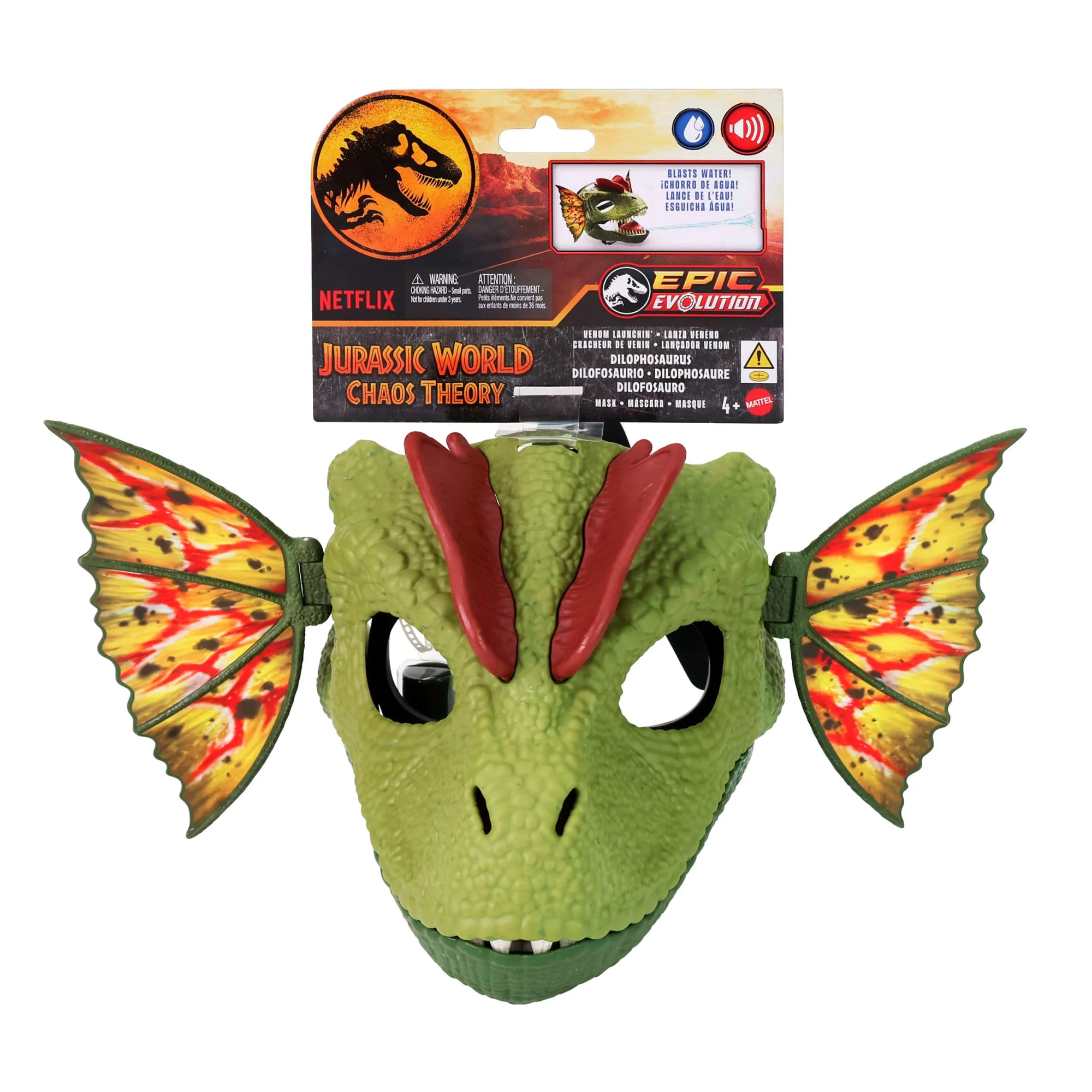 Jurassicworld-Dilophosaurus Lanceur de Venin-Masque - Image 6