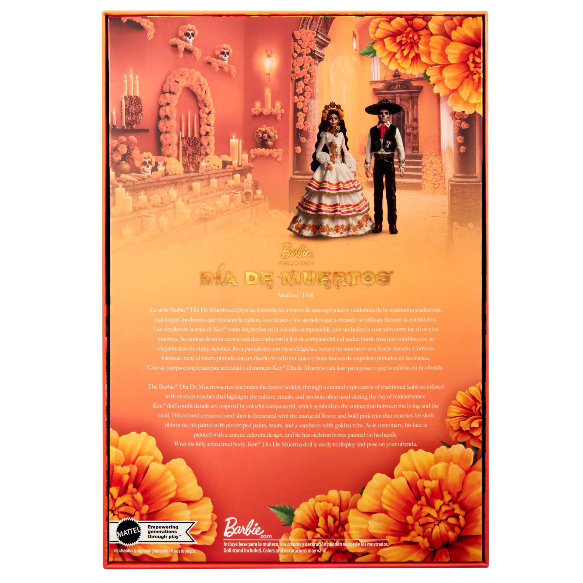 Barbie Signature Día De Muertos 2025 Collectible Ken Doll in Suit And Sombrero - Image 6