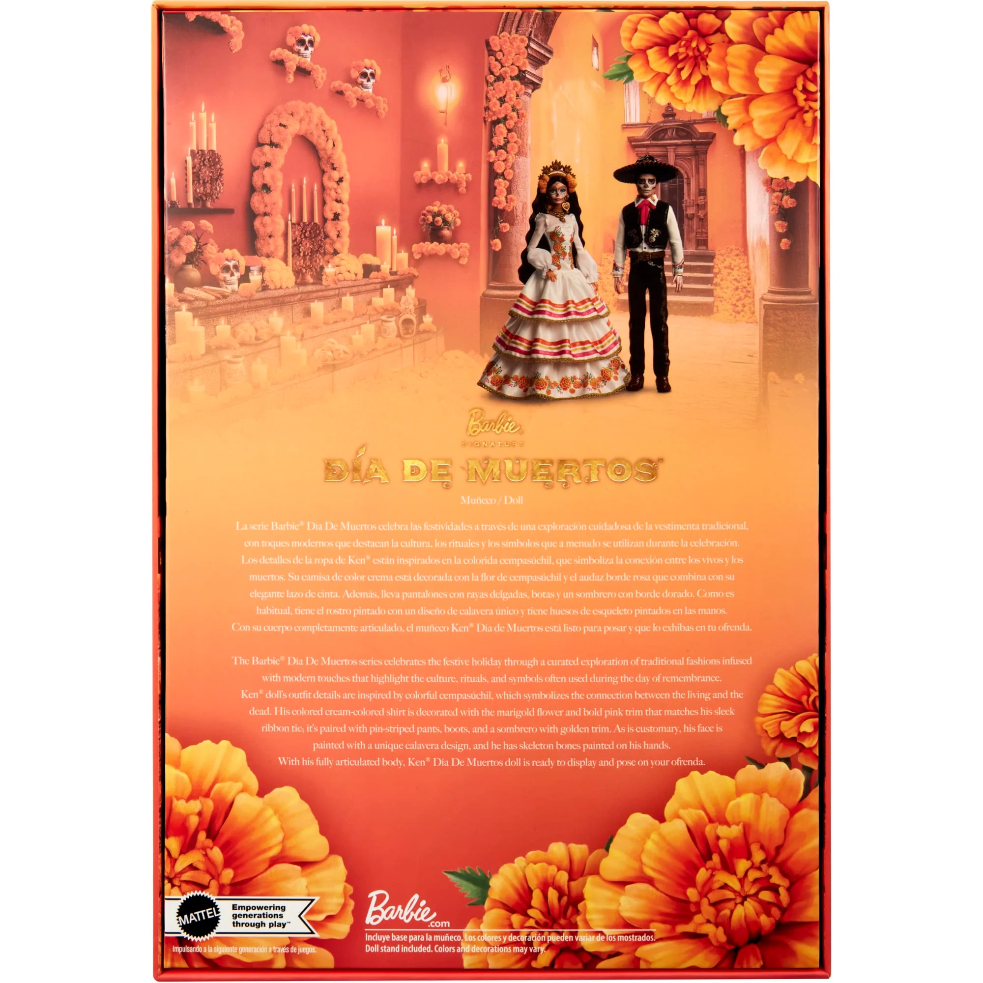 Barbie Signature Día De Muertos 2025 Collectible Ken Doll in Suit And Sombrero - Image 6