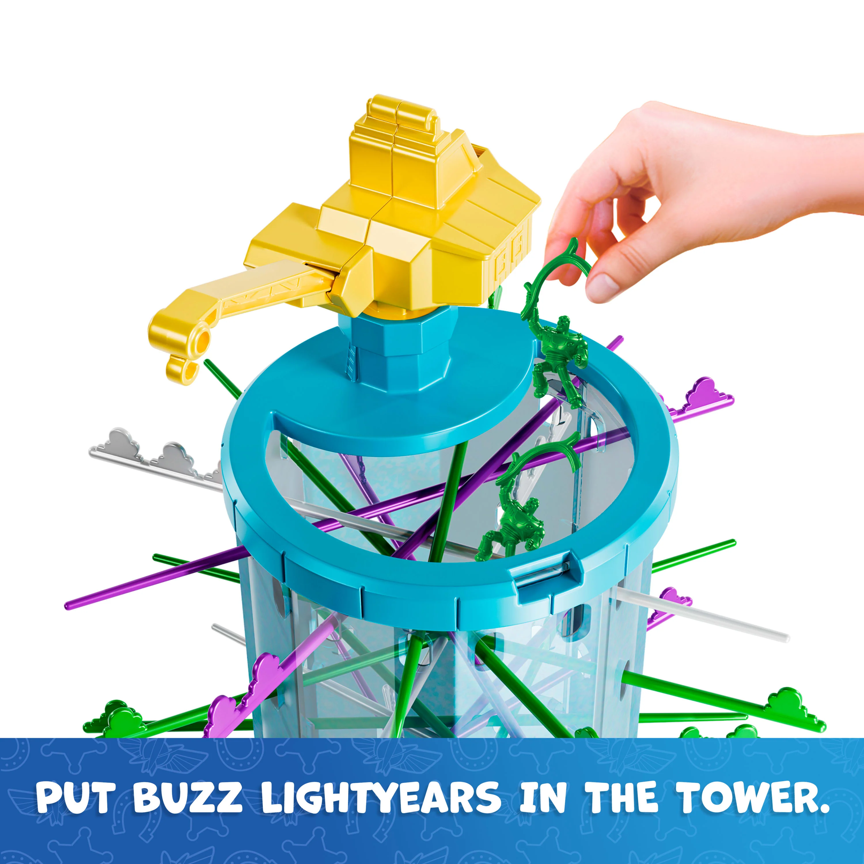 Kerplunk Disney And Pixar's Toy Story 5 Game For Kids & Family, Don’T Let The Buzz Lightyears Fall - Image 2