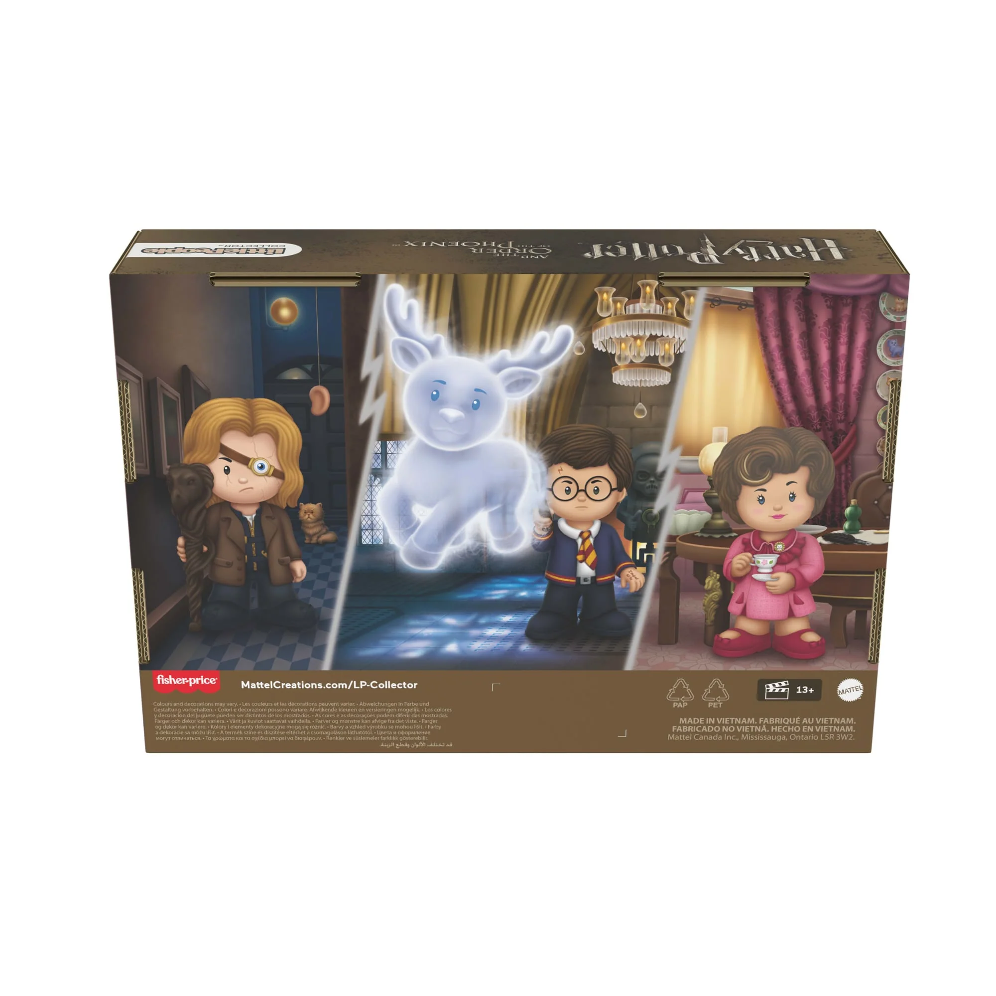 Little People Collector Figura de Brinquedo Pacote do Harry Potter Ordem da Fênix - Image 4