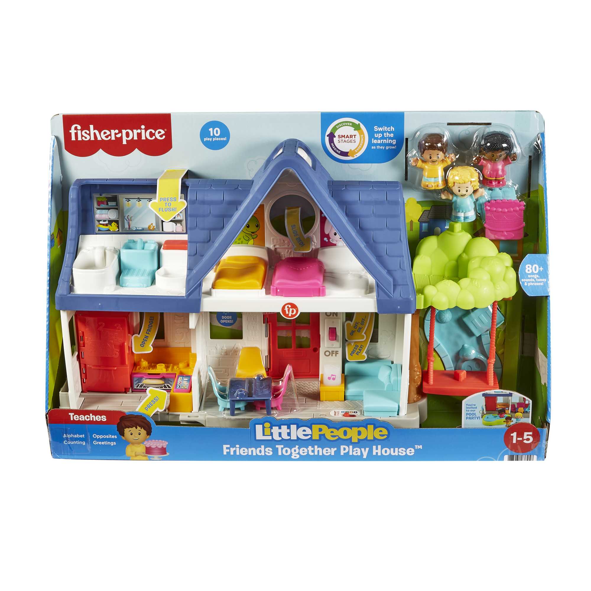Little People Friends Together Play House Version Anglaise et Française - Image 6