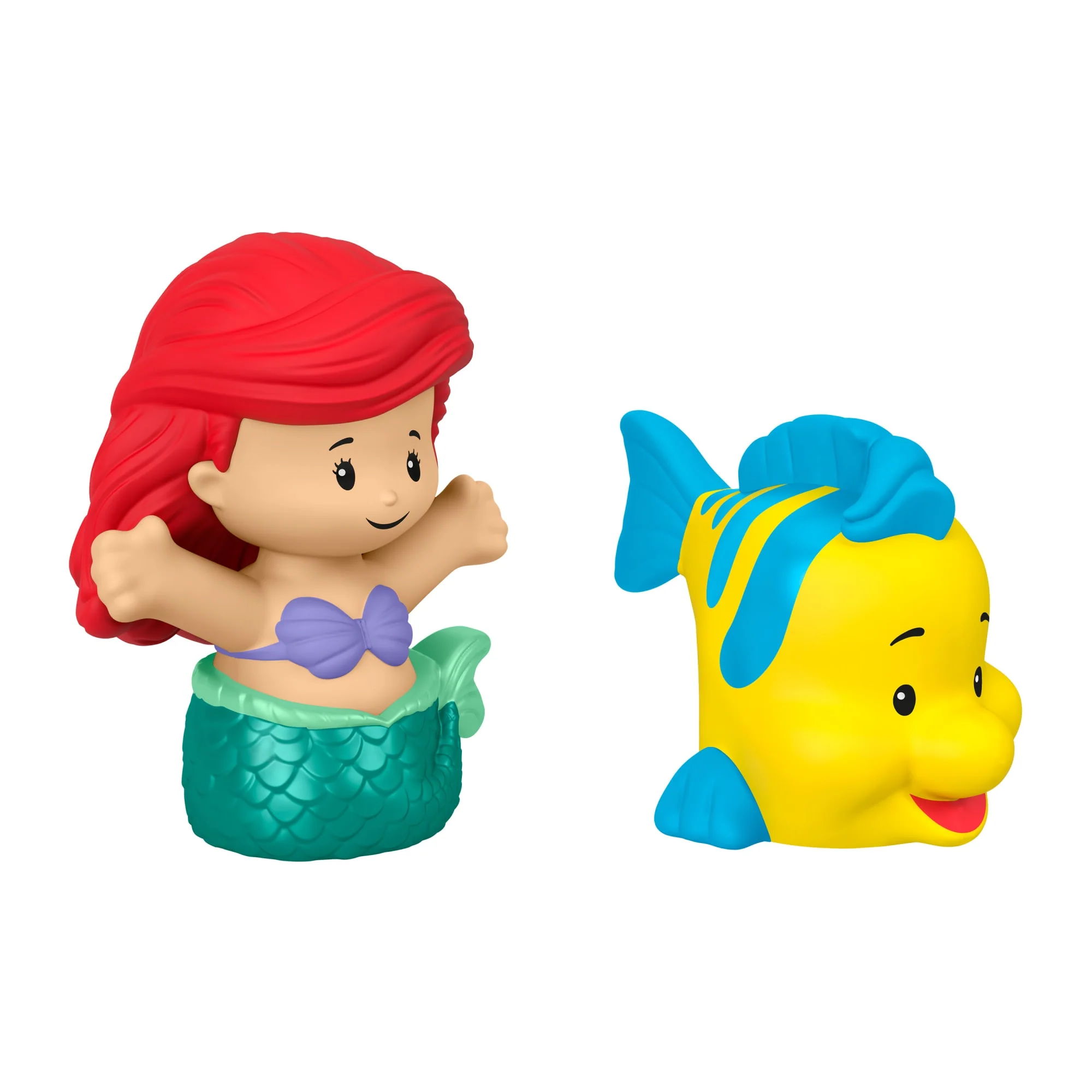 Fisher-Price Little People Princesses Disney Ariel et Polochon - Image 3