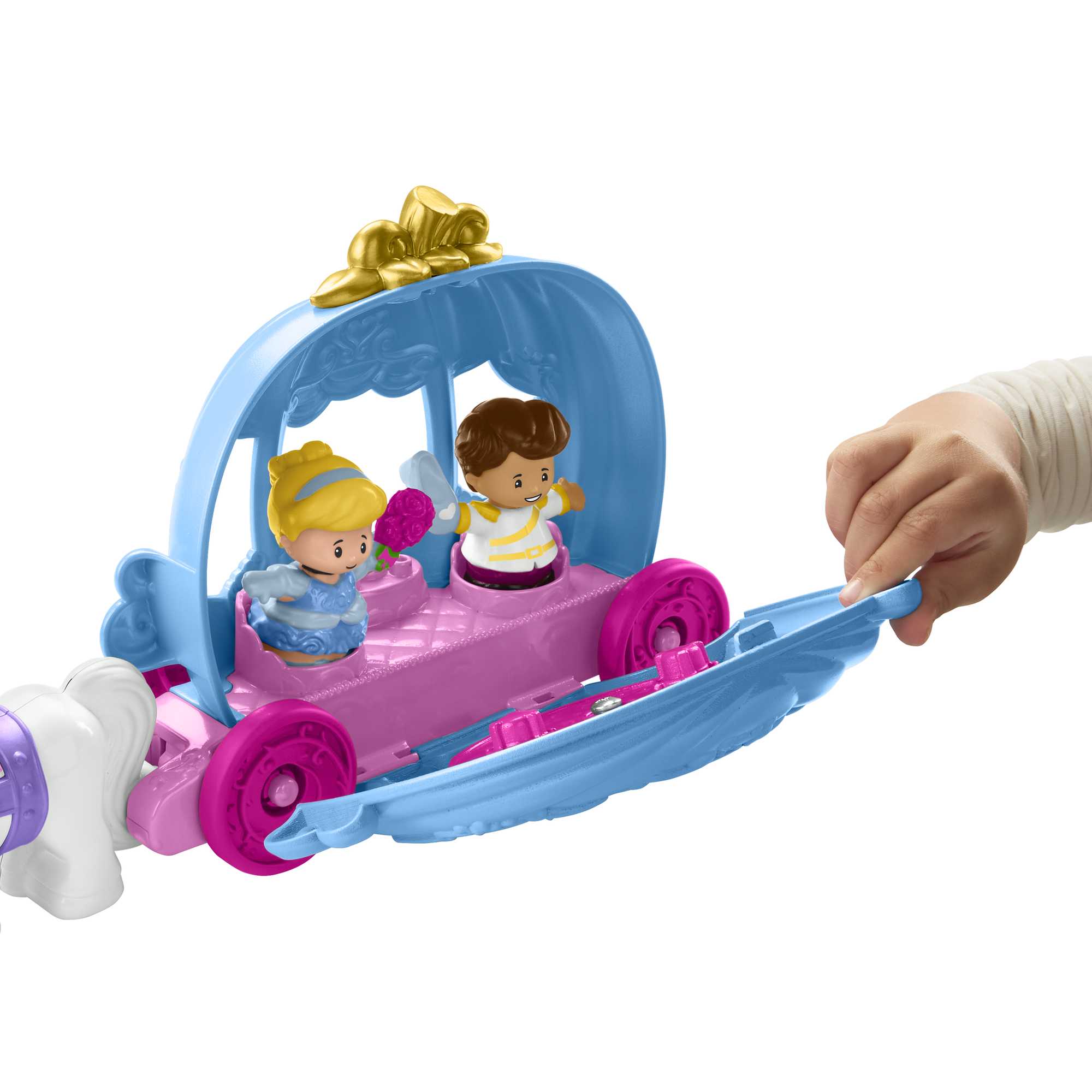 Little People Princesses Disney Le Carrosse de Danse de Cendrillon - Image 5