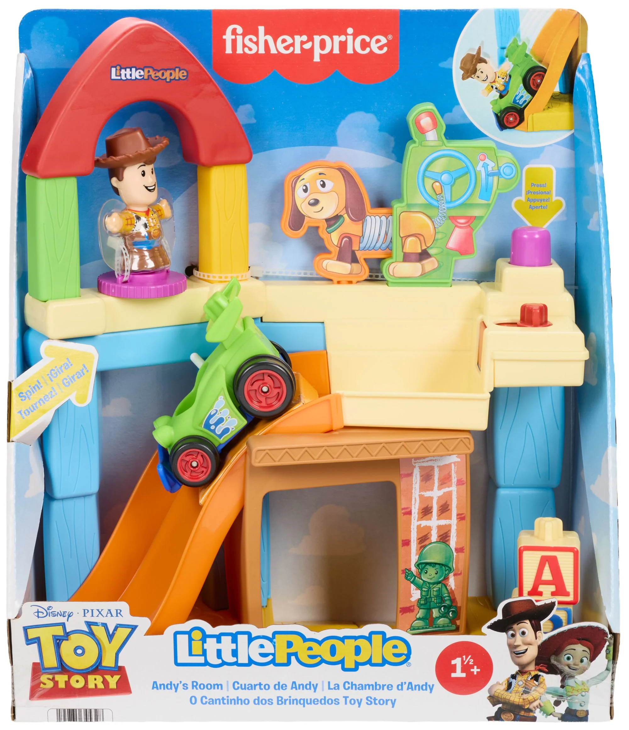 Little People Toy Story Brinquedo para Bebês FP Little People O Recanto Dos Brinquedos Toy Story - Image 6