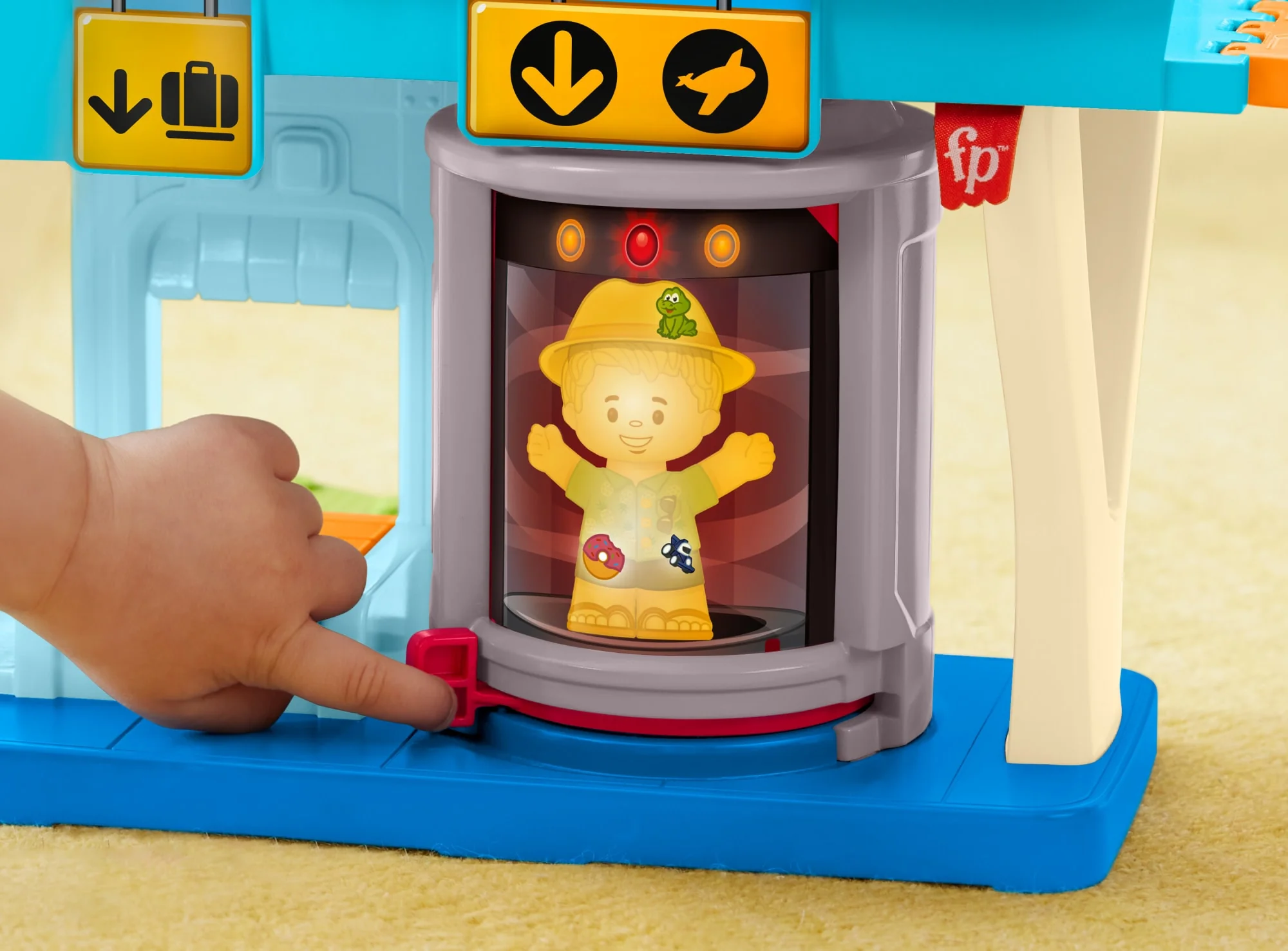 Fisher-Price  Little People  L'Aéroport des Aventures Quotidiennes - Image 2
