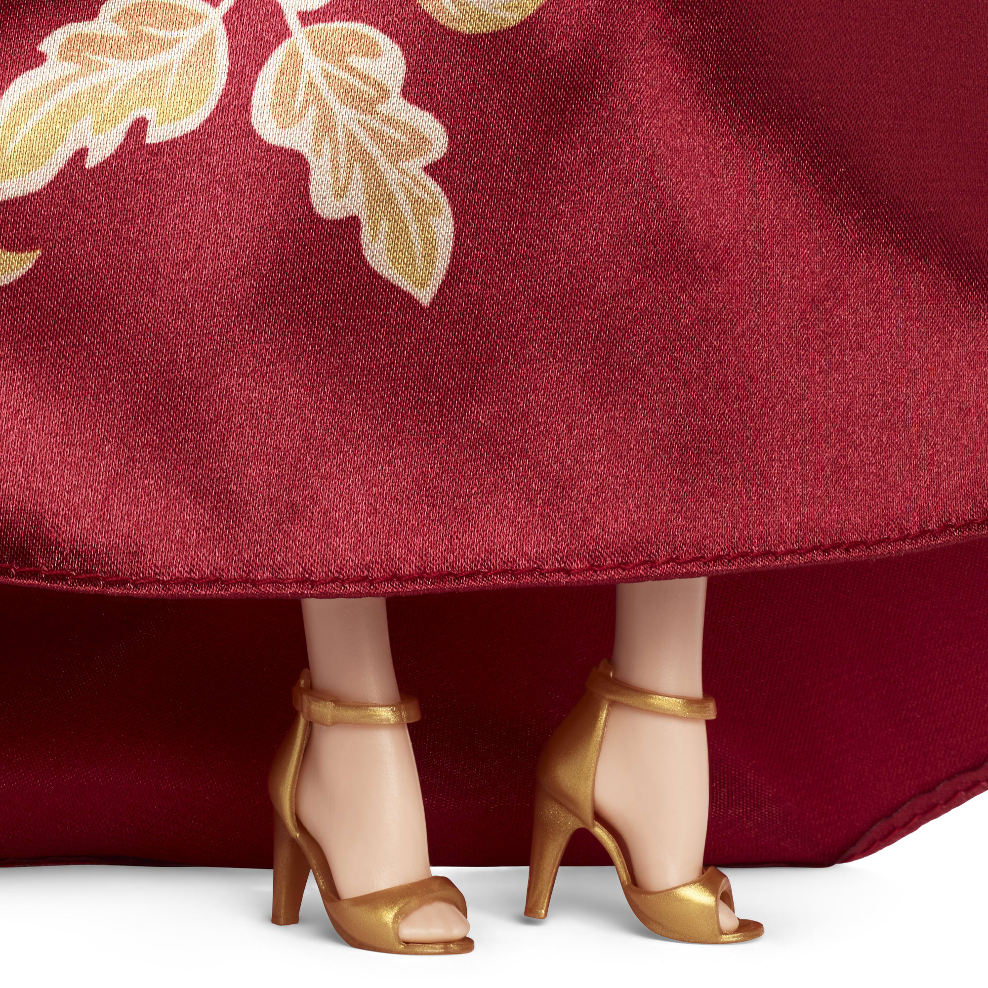 Barbie Signature Lunar New Year Fashion Doll, Red Dress With Golden Peonies, Collectible Holiday Gift - Image 4