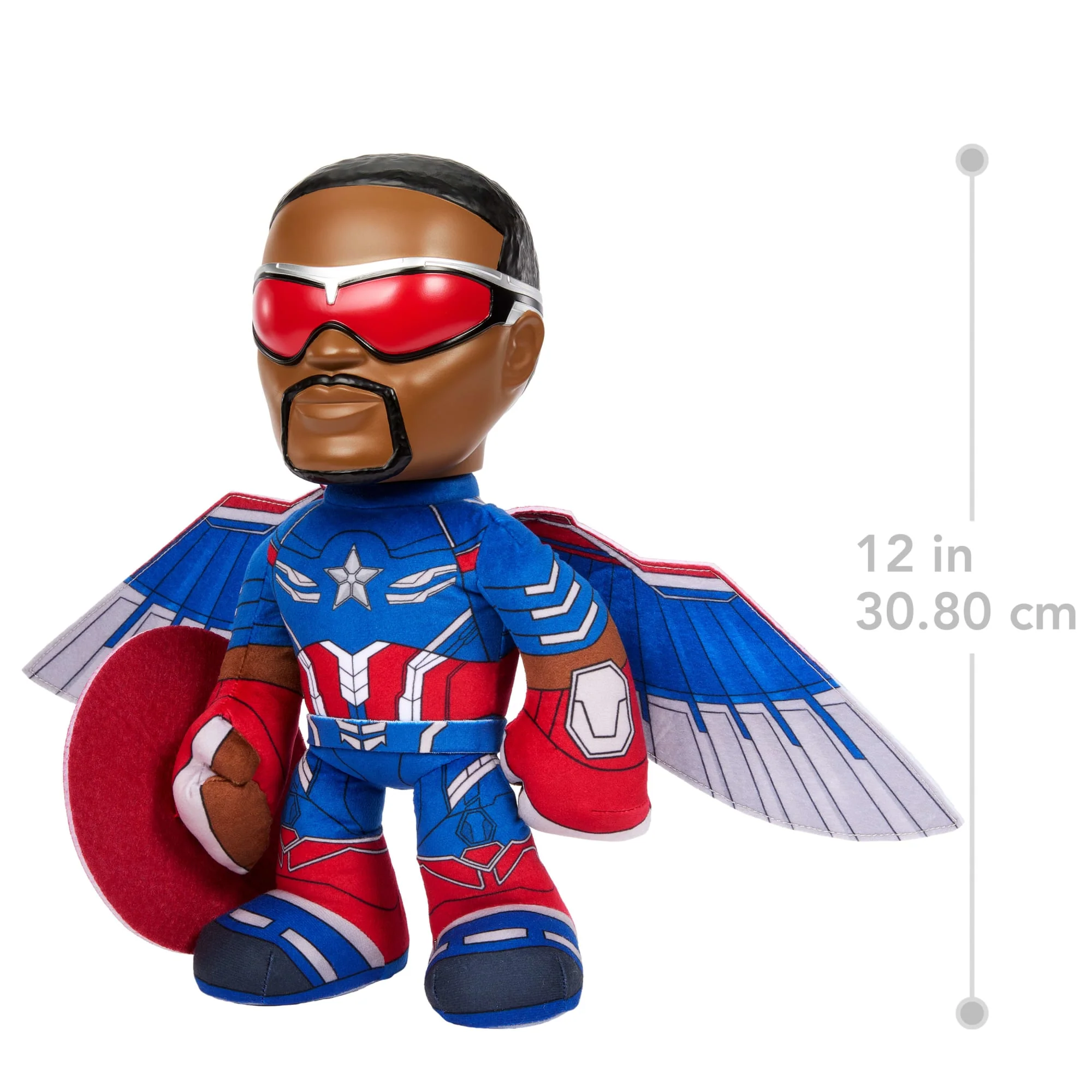 Marvel Captain America: Brave New World Plush Toy Figure With Sounds Inspired By The Movie - Image 3