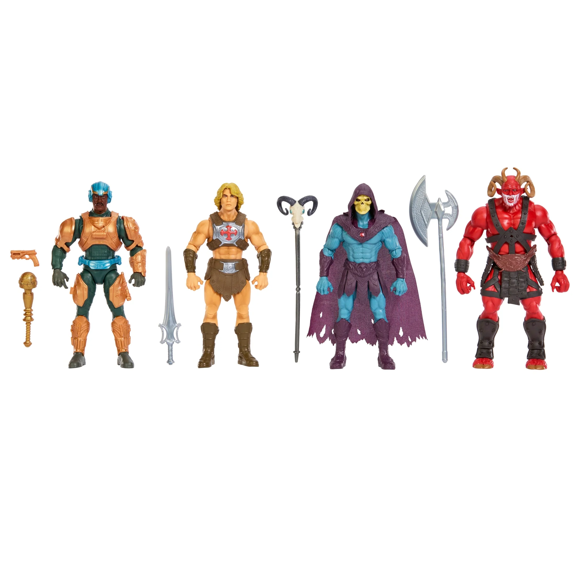 Masters Of The Universe 2026 Movie 4 Pack Action Figures