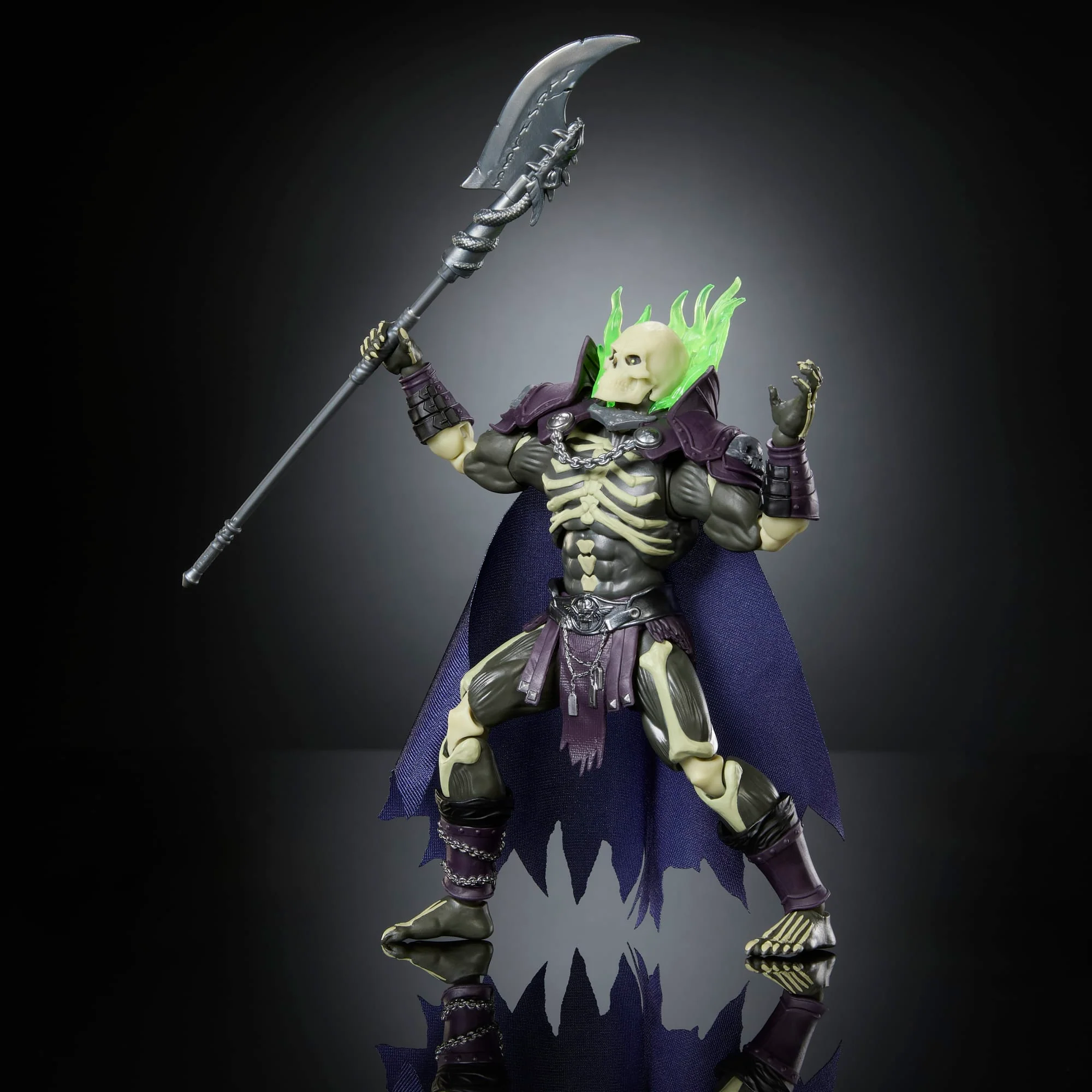 Masters Of The Universe Chronicles Scare Glow Action Figure Toy MOTU 1:12 Scale 32 Articulations - Image 2