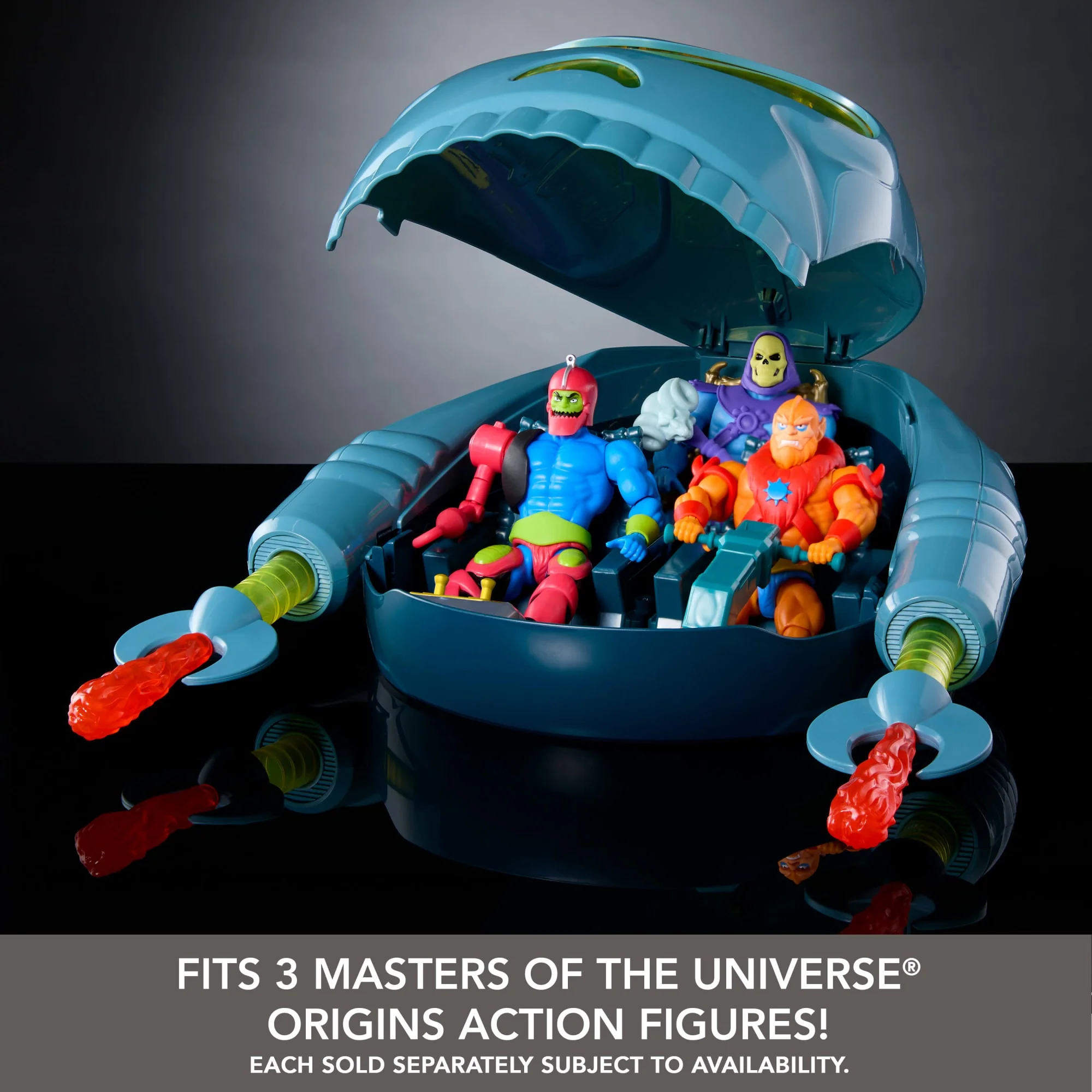 Masters Of The Universe Origins The Collector Vehicle, Motu Toy, 5.5 inch Scale Fits 3 Figures - Image 4