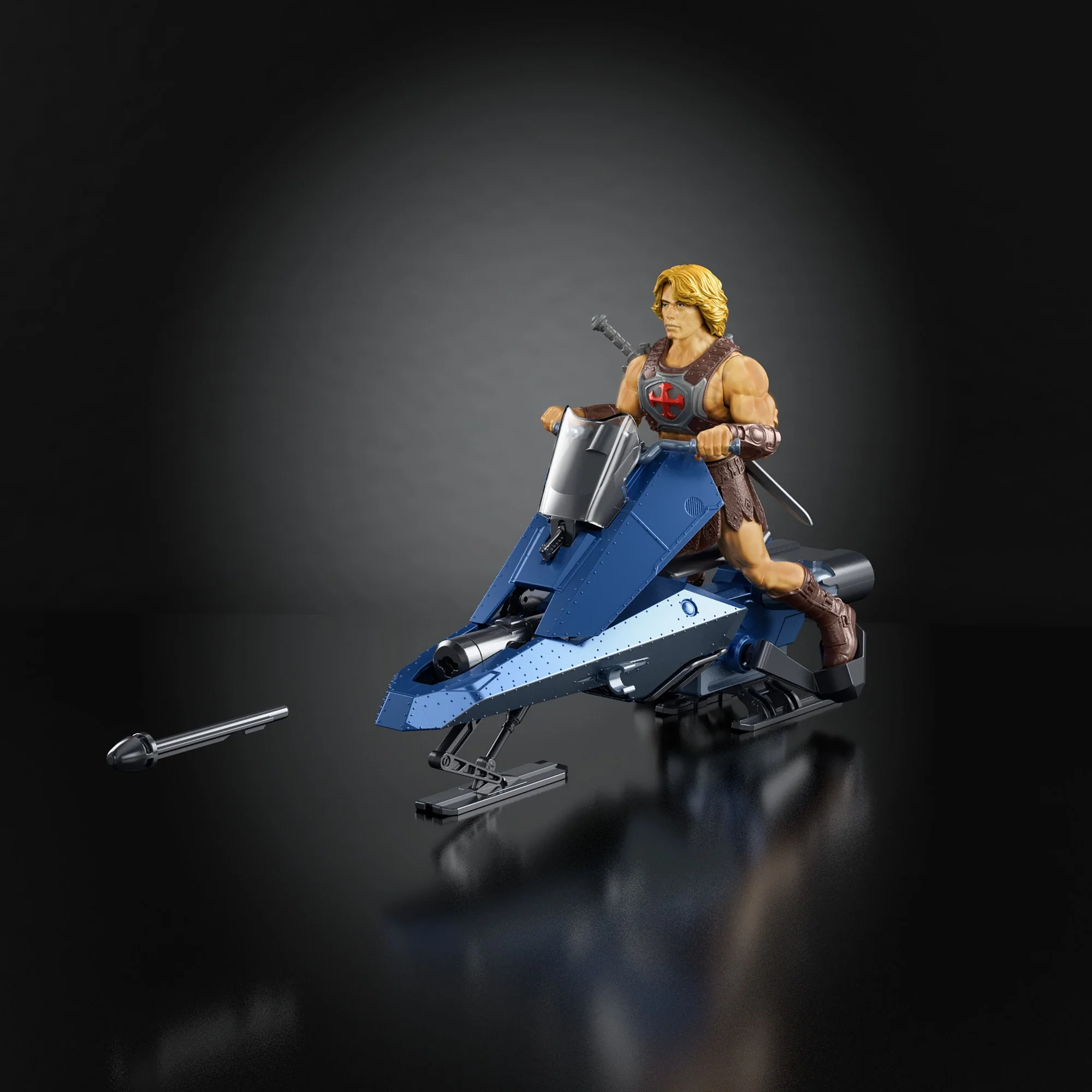 Masters Of The Universe He-Man And Sky Sled Pack, 2026 Movie Vehicle & Figure, 5.5 Inch Scale - Image 2